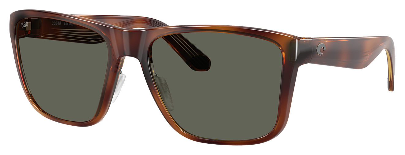 Costa Del Mar Los Alijos 580G Glass Polarized Sunglasses - Tortoise/Gray - X-Large