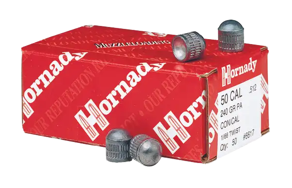 Image of Hornady .50-Cal. 240 Grain PA Conical Bullets