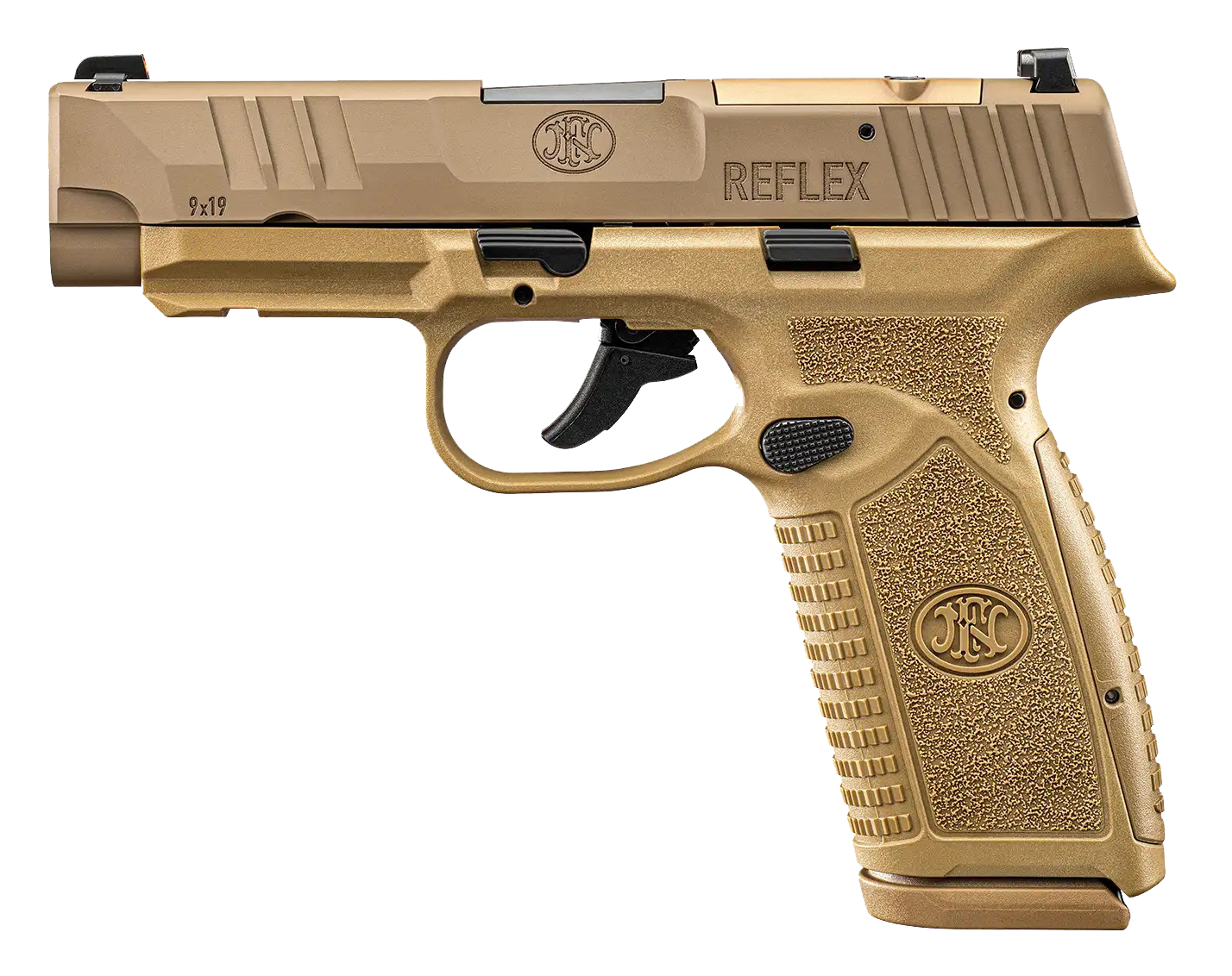 Image of FN Reflex XL MRD Semi-Auto Pistol - Flat Dark Earth - 15