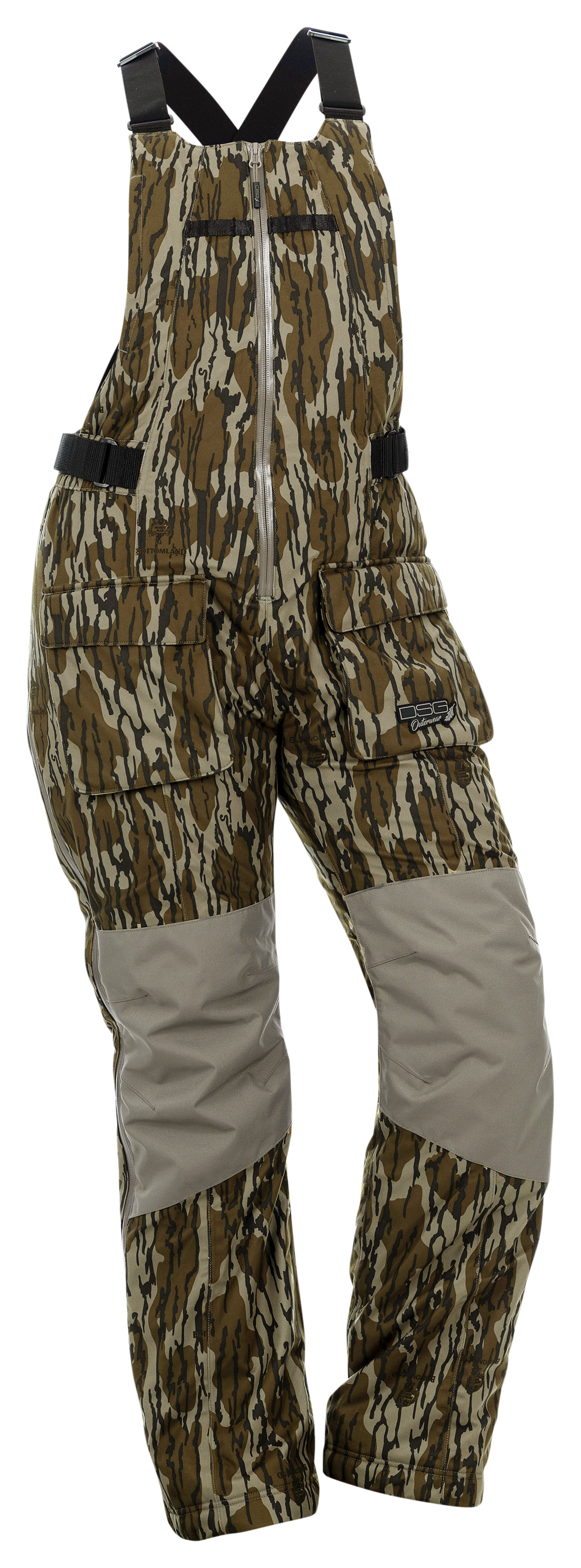 Image of DSG Outerwear Finley Bibs - Mossy Oak Bottomland