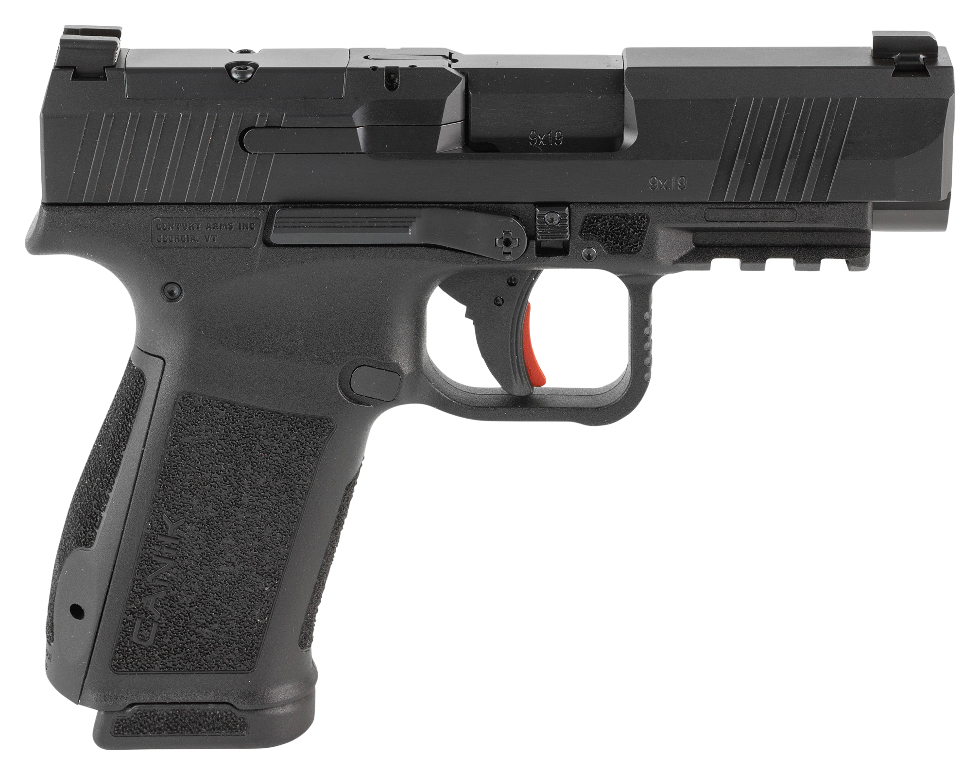 Image of Canik Mete MC9LS Micro-Compact Semi-Auto Pistol - Black - 10 + 1
