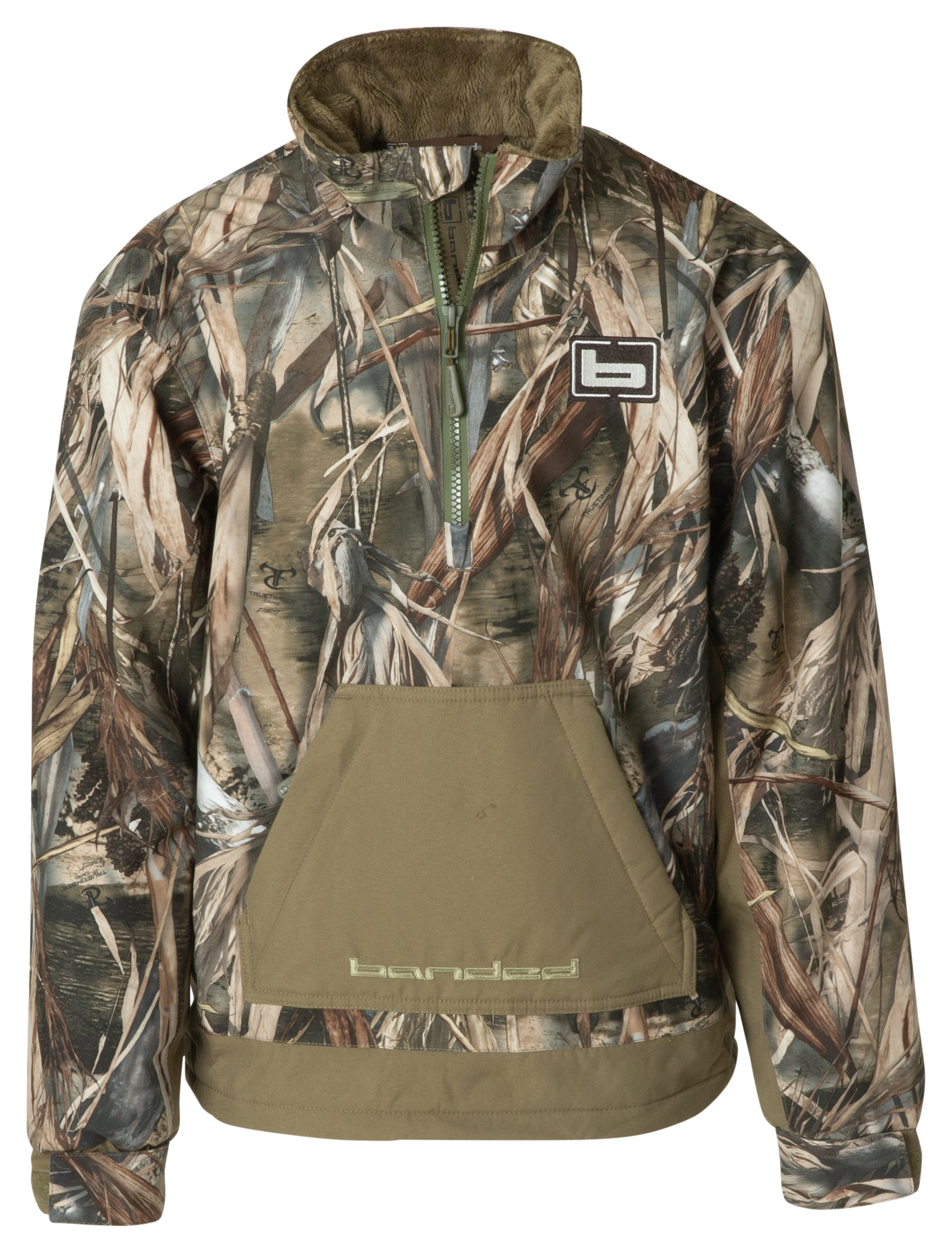 Image of Banded Youth Chesapeake Quarter-Zip Pullover - TrueTimber DRT - L