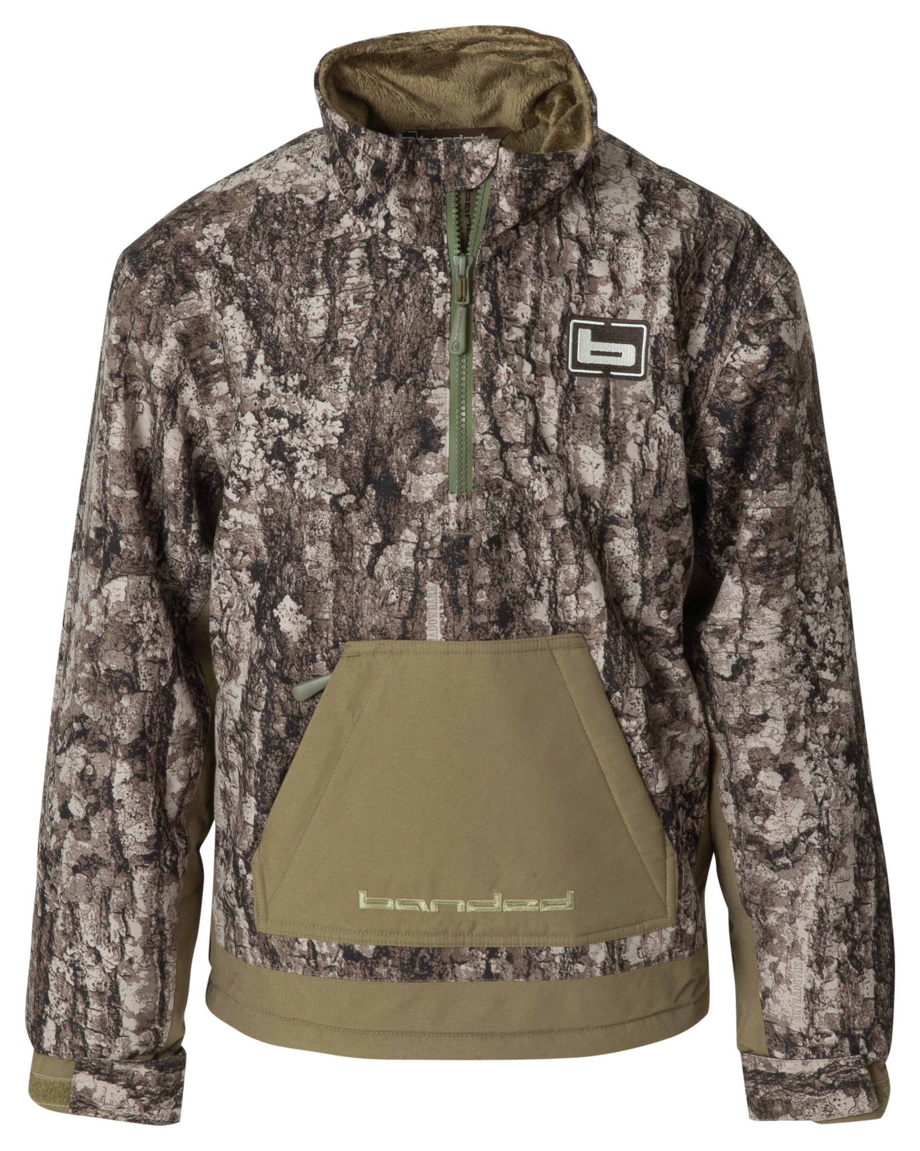 Image of Banded Youth Chesapeake Quarter-Zip Pullover -TrueTimber Shadowbark - L