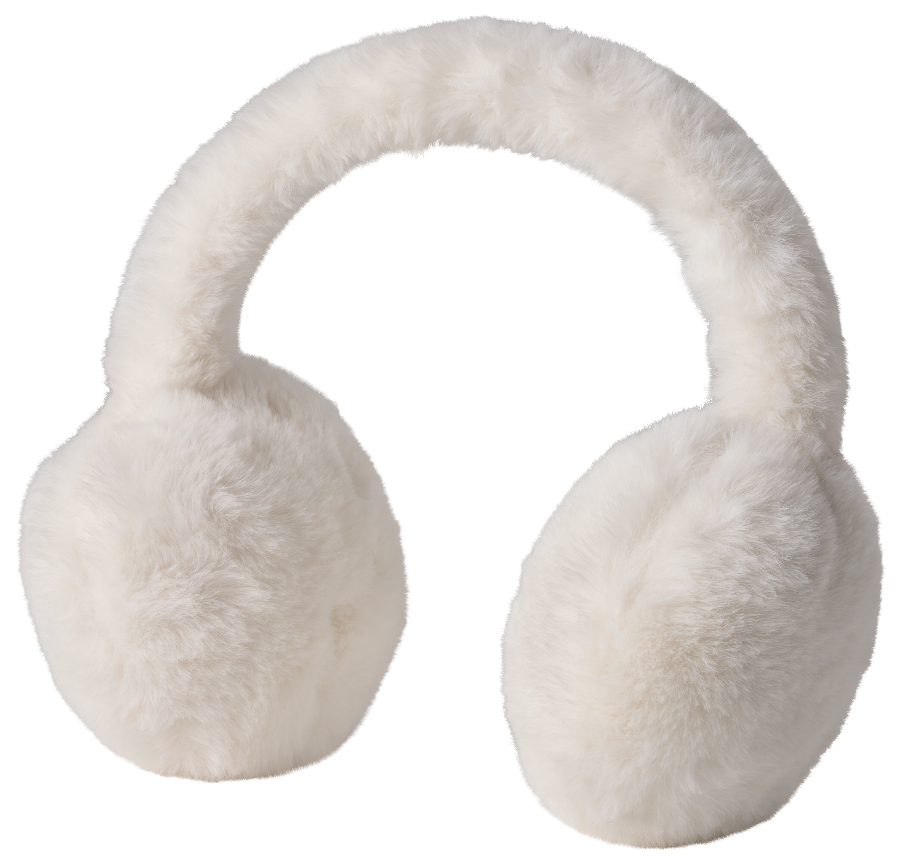 Image of Natural Reflections Faux-Fur Earmuffs - Ivory