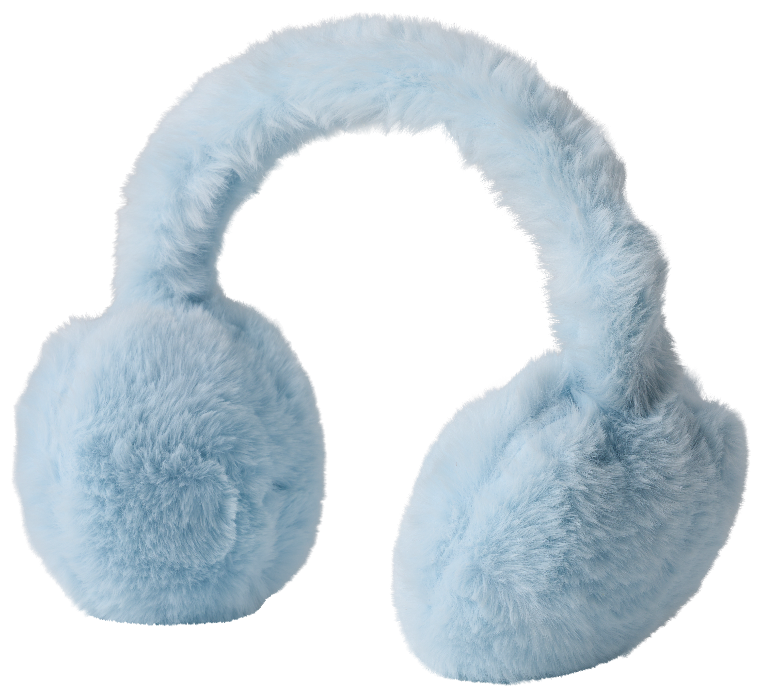 Image of Natural Reflections Faux-Fur Earmuffs - Light Blue