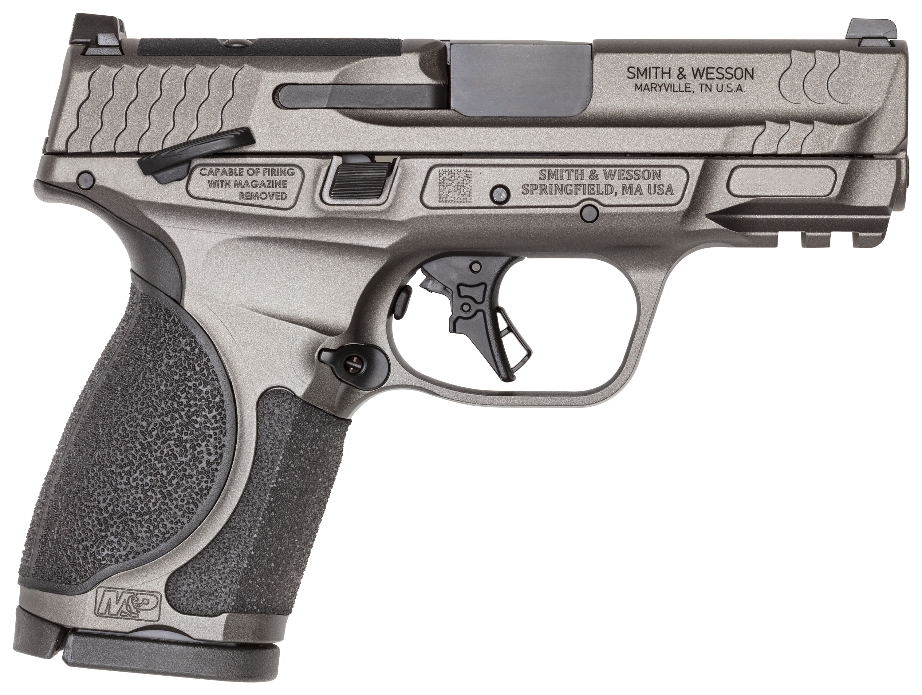Image of "Smith & Wesson M&P 2.0 Compact Metal Semi-Auto Pistol - 3.6"" - 10 Round Capacity"