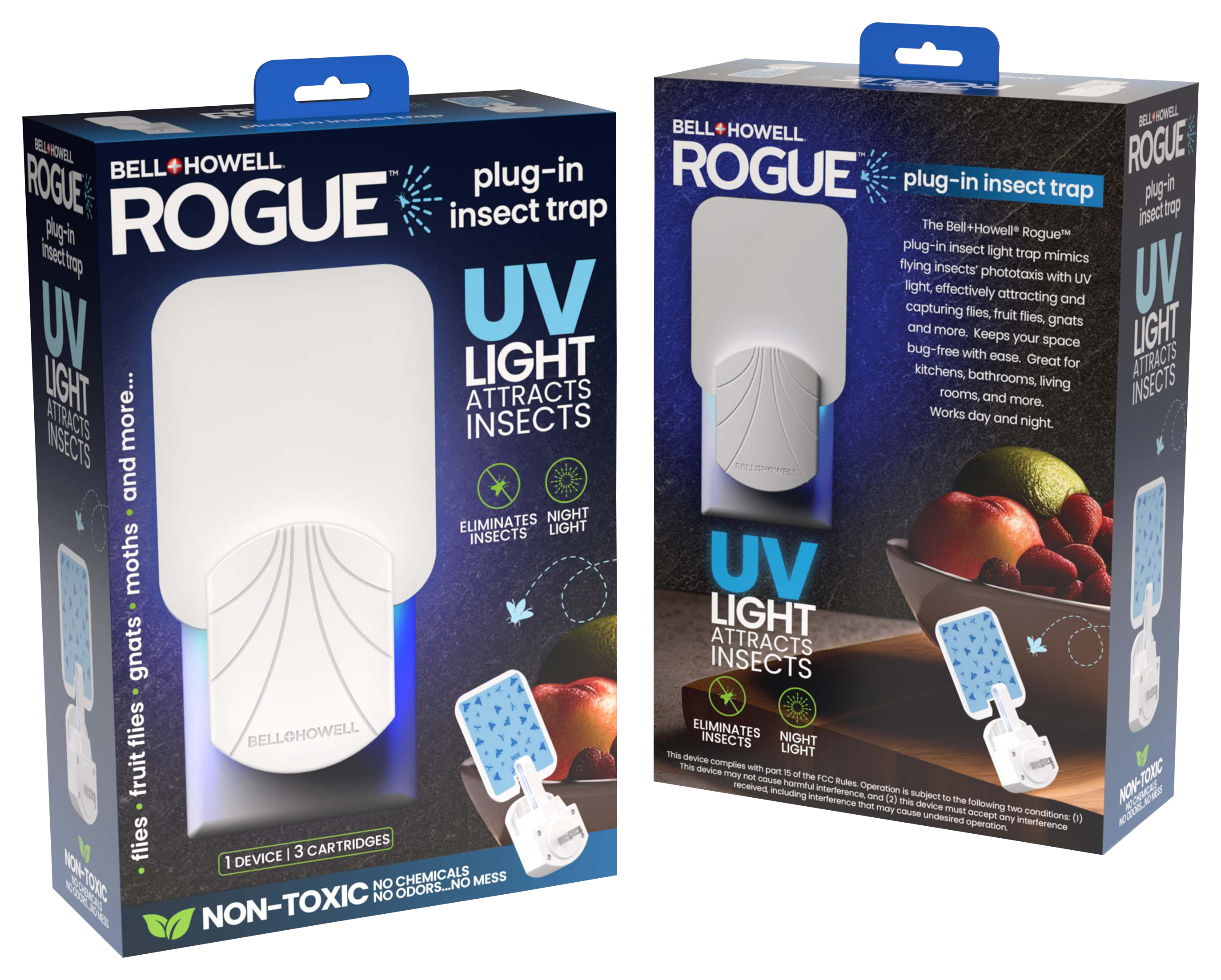 Image of Bell + Howell Rogue Indoor Plug-In Insect Trap