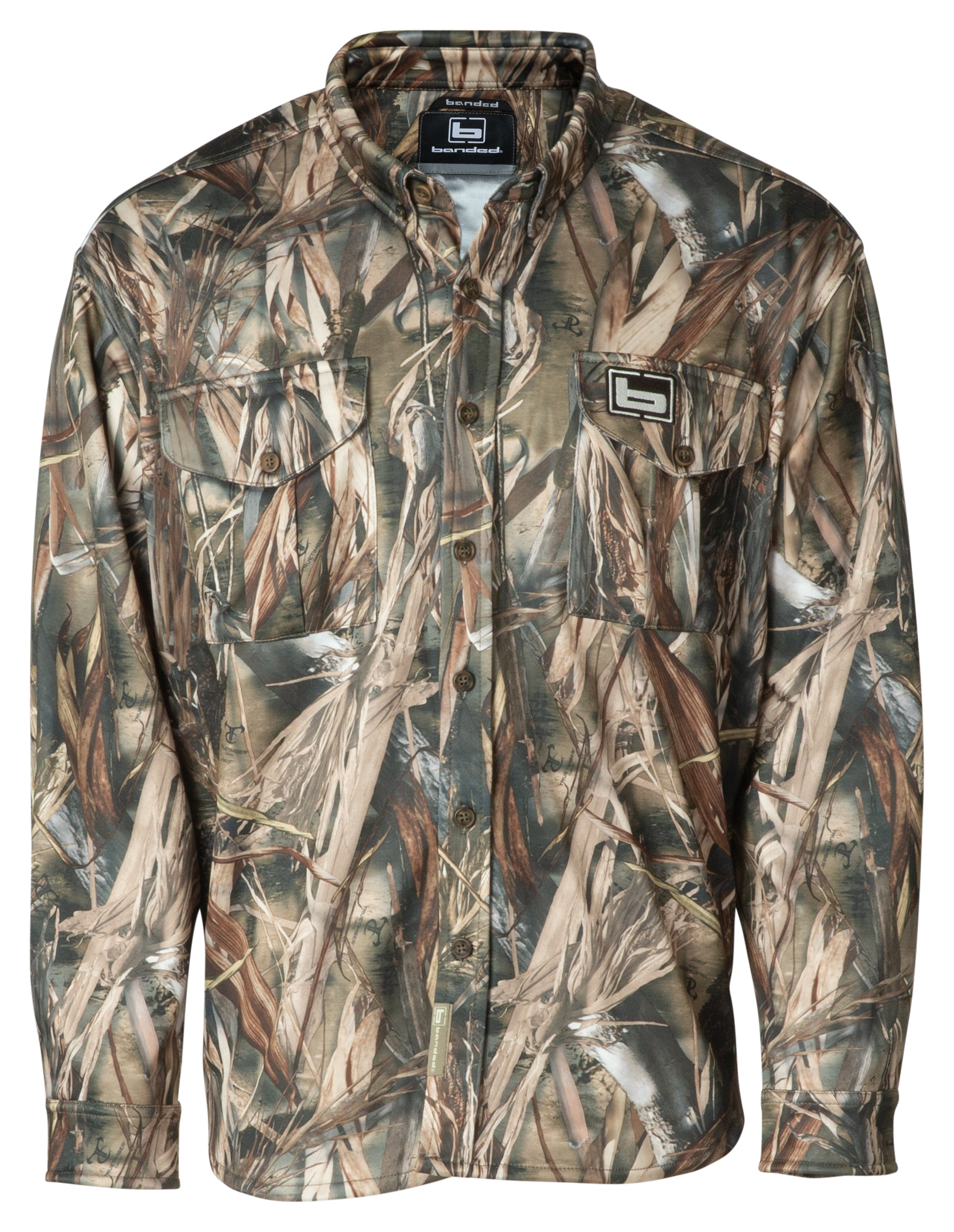 Image of Banded Tec Fleece Jac Shirt - TrueTimber DRT - 2XL
