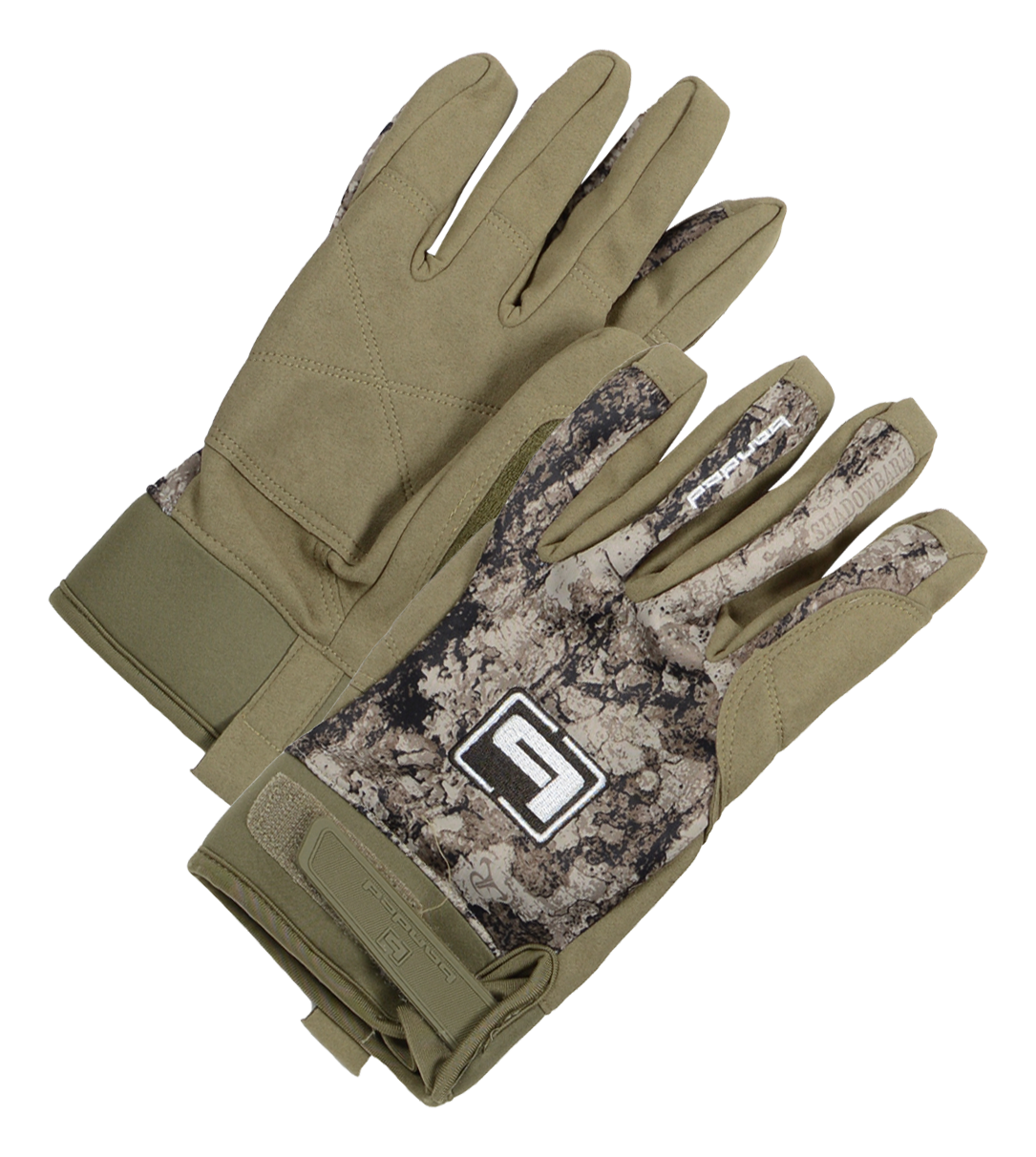 Image of Banded Softshell Blind Gloves - TrueTimber Shadowbark