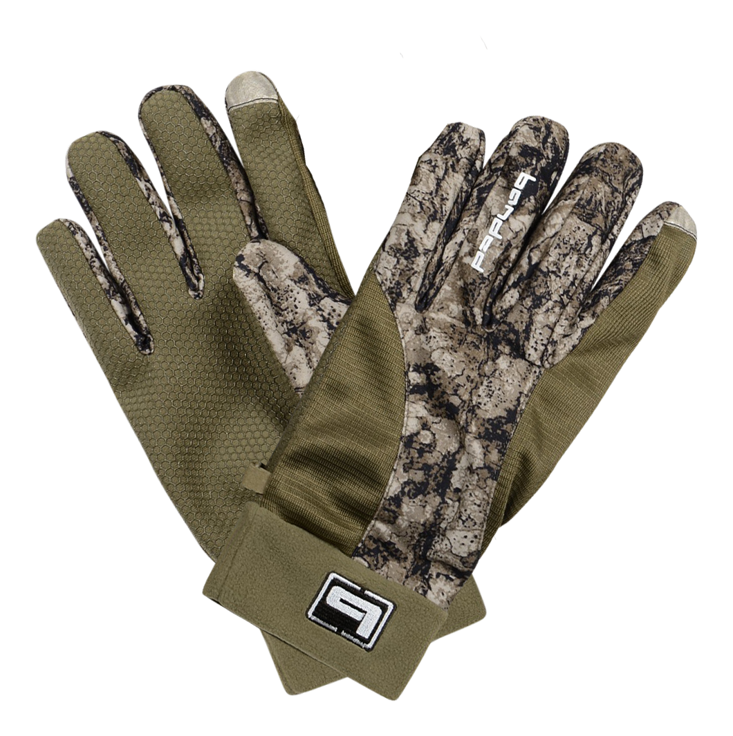 Image of Banded Tec Fleece Glove - TrueTimber Shadowbark - L