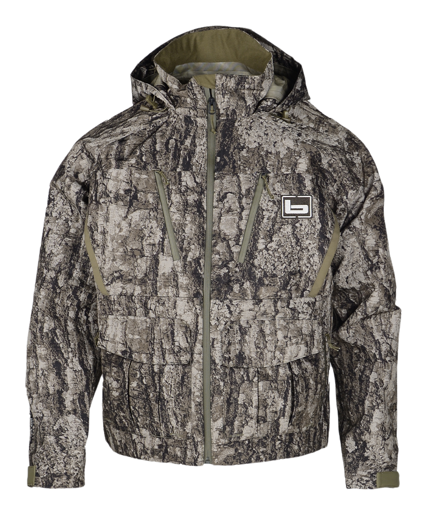 Image of Banded Black Label Elite Rain Wader Shell Jacket - TrueTimber Shadowbark - 3XL