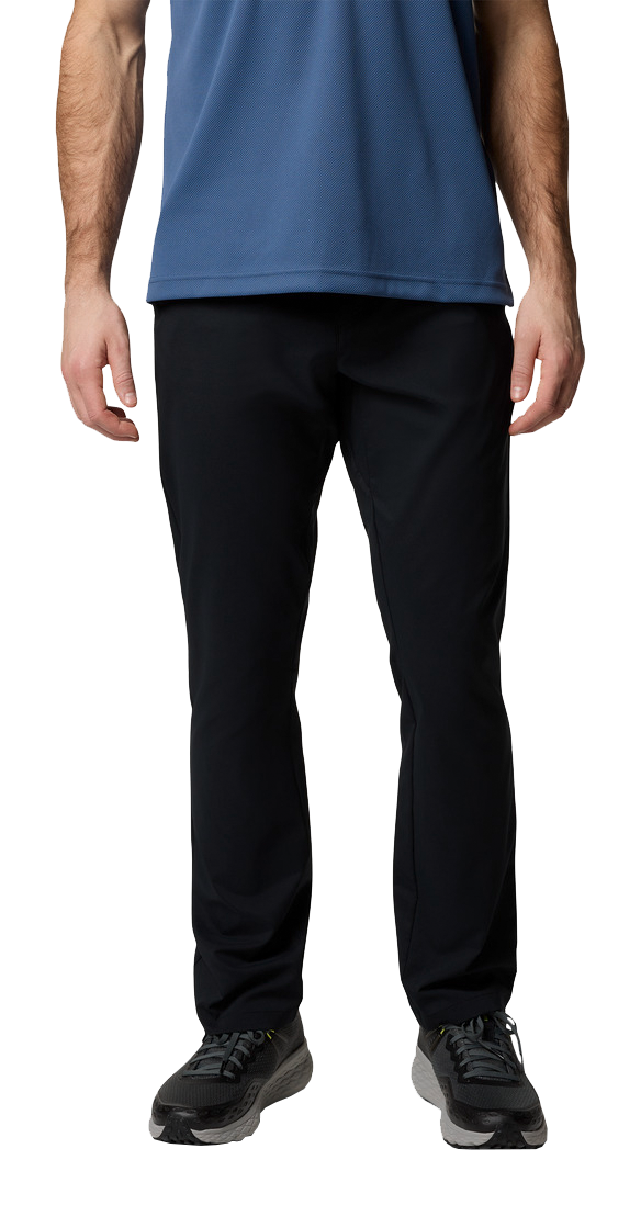 Image of Columbia Sage Peak Chino Pants for Men - Black - 32x34
