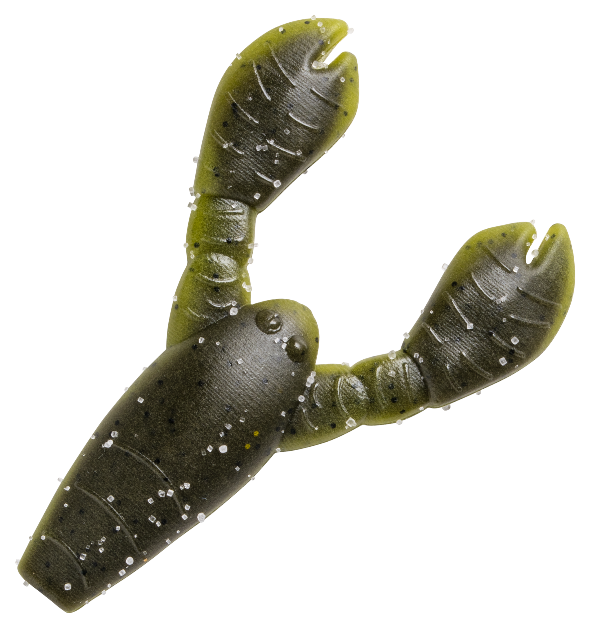 Image of Great Lakes Finesse Snack Craw - Green Pumpkin Watermelon - 2.1''