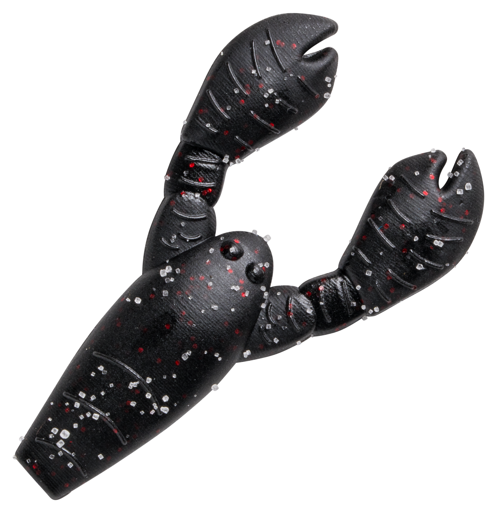 Image of Great Lakes Finesse Snack Craw - Matte Black Red - 2.1''