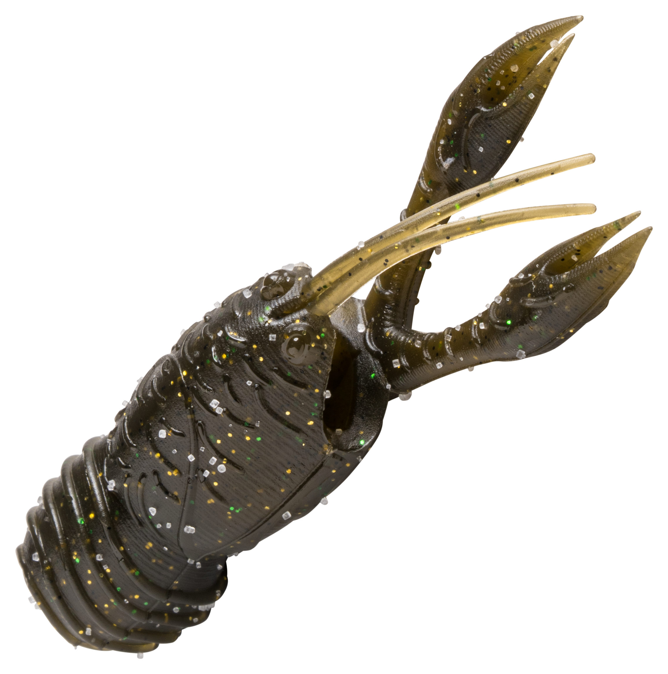 Image of "Great Lakes Finesse Juvy Craw - Brown Pumpkin Special - 2-1/2"""