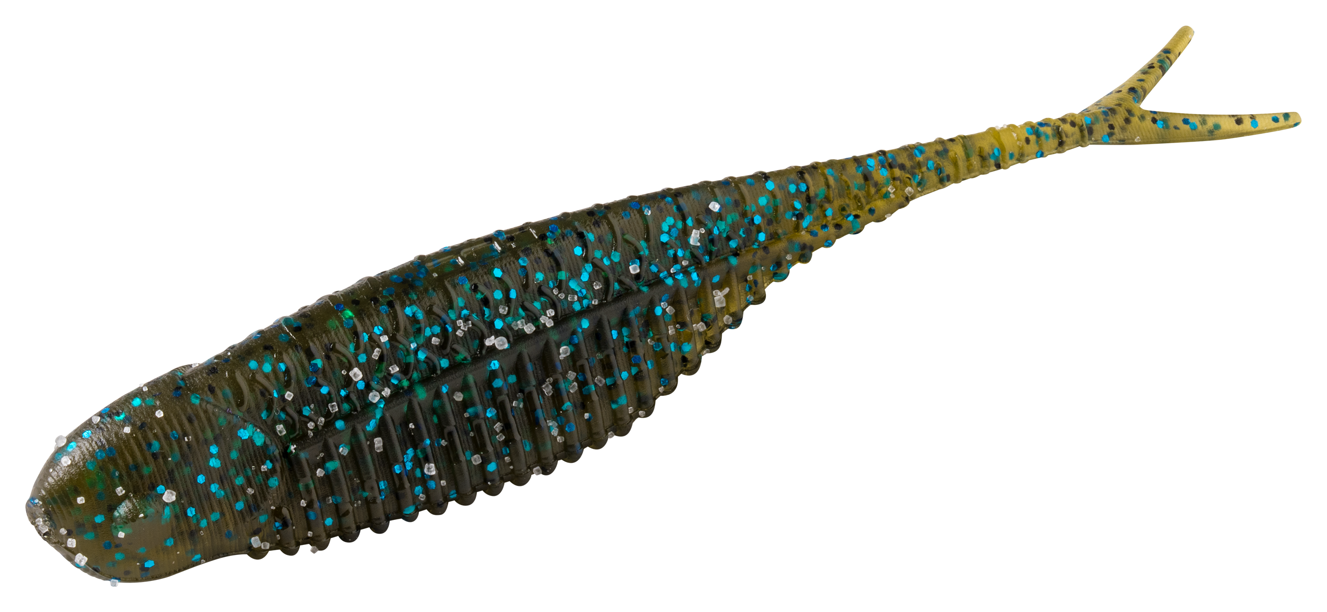 Image of "Great Lakes Finesse Hover Minnow - Green Pumpkin Blue - 2-3/4"""