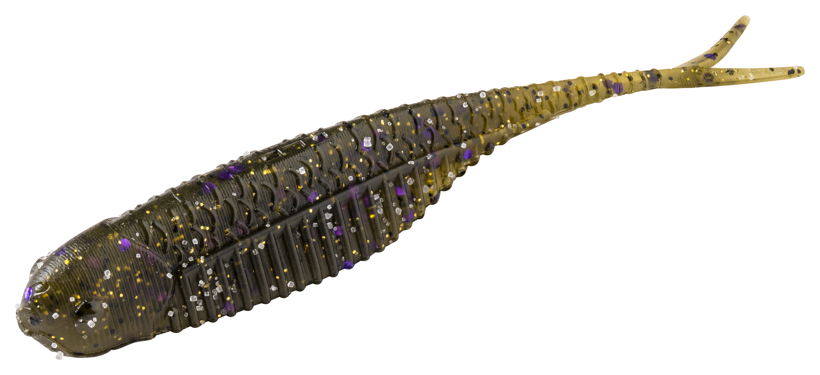 Image of "Great Lakes Finesse Hover Minnow - Green Pumpkin Purple - 3-1/4"""