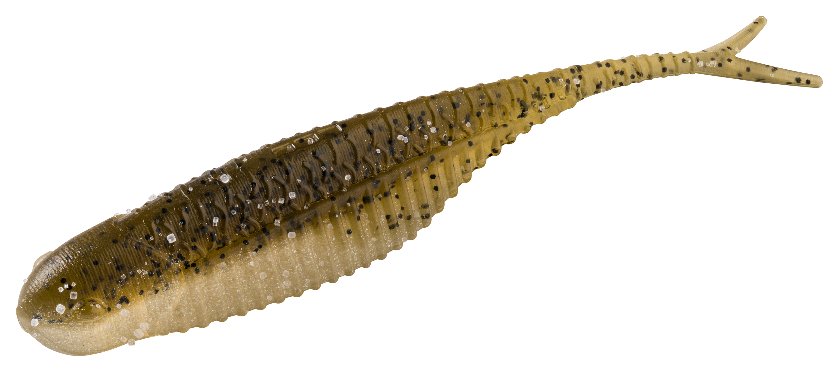 Image of "Great Lakes Finesse Hover Minnow - Green Pumpkin Shad - 3-1/4"""