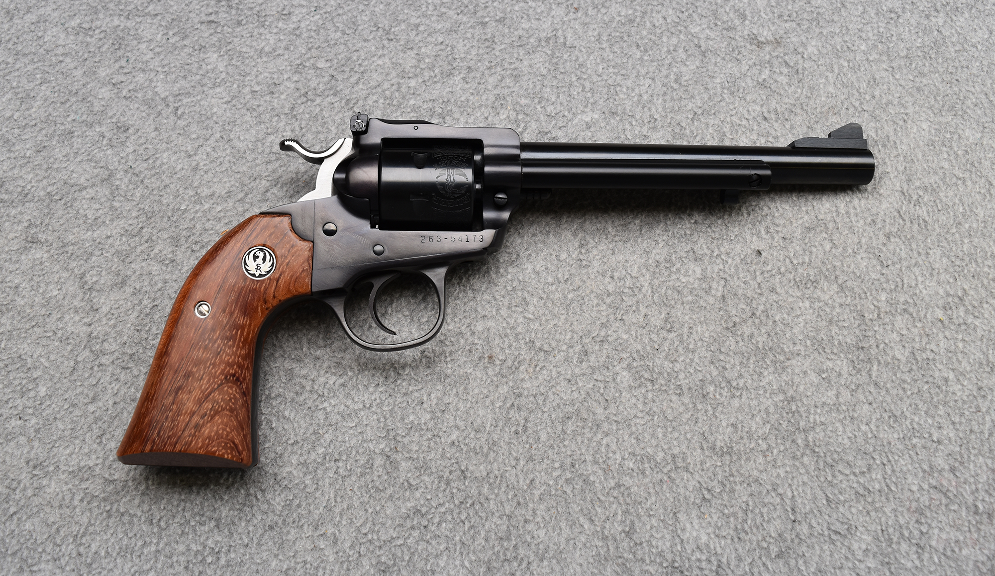 Image of Ruger ~ New Model Single Six 1896 Revolver Bisley Model ~ .22 Cal