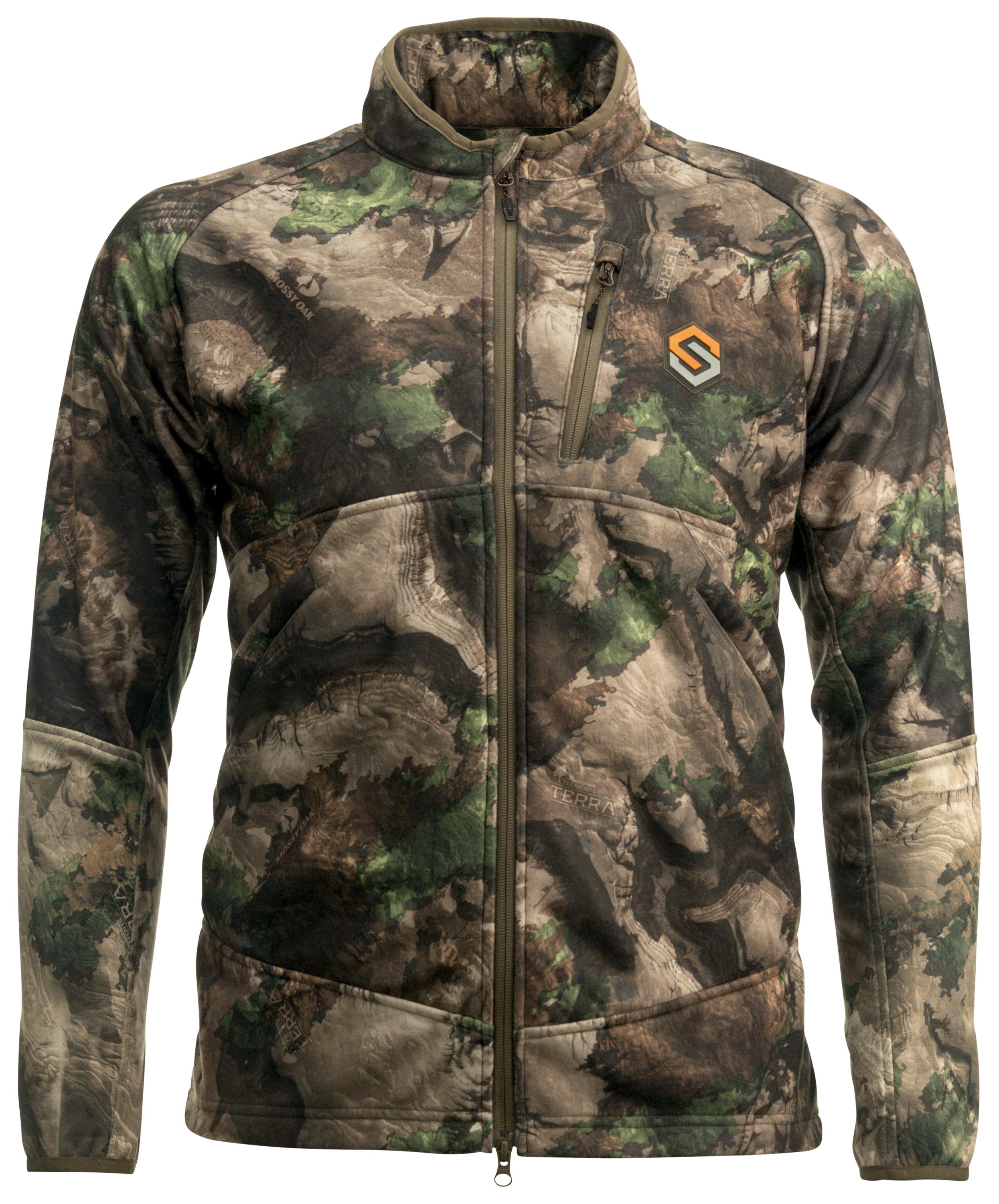 Image of ScentLok Saddle Hunting Jacket for Men - Mossy Oak Elements Terra Outland - XL