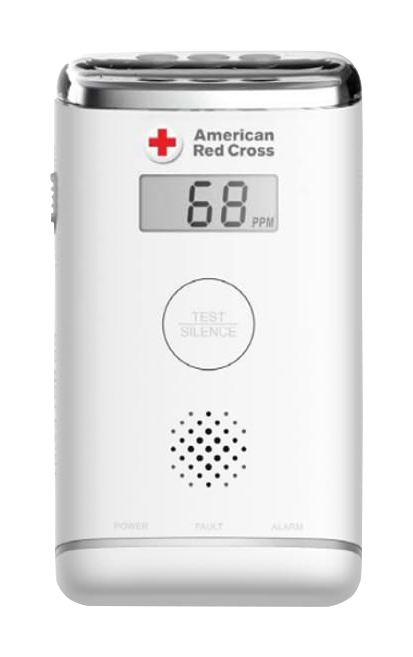 Image of Eton American Red Cross Blackout Buddy Carbon Monoxide Detector and Alarm