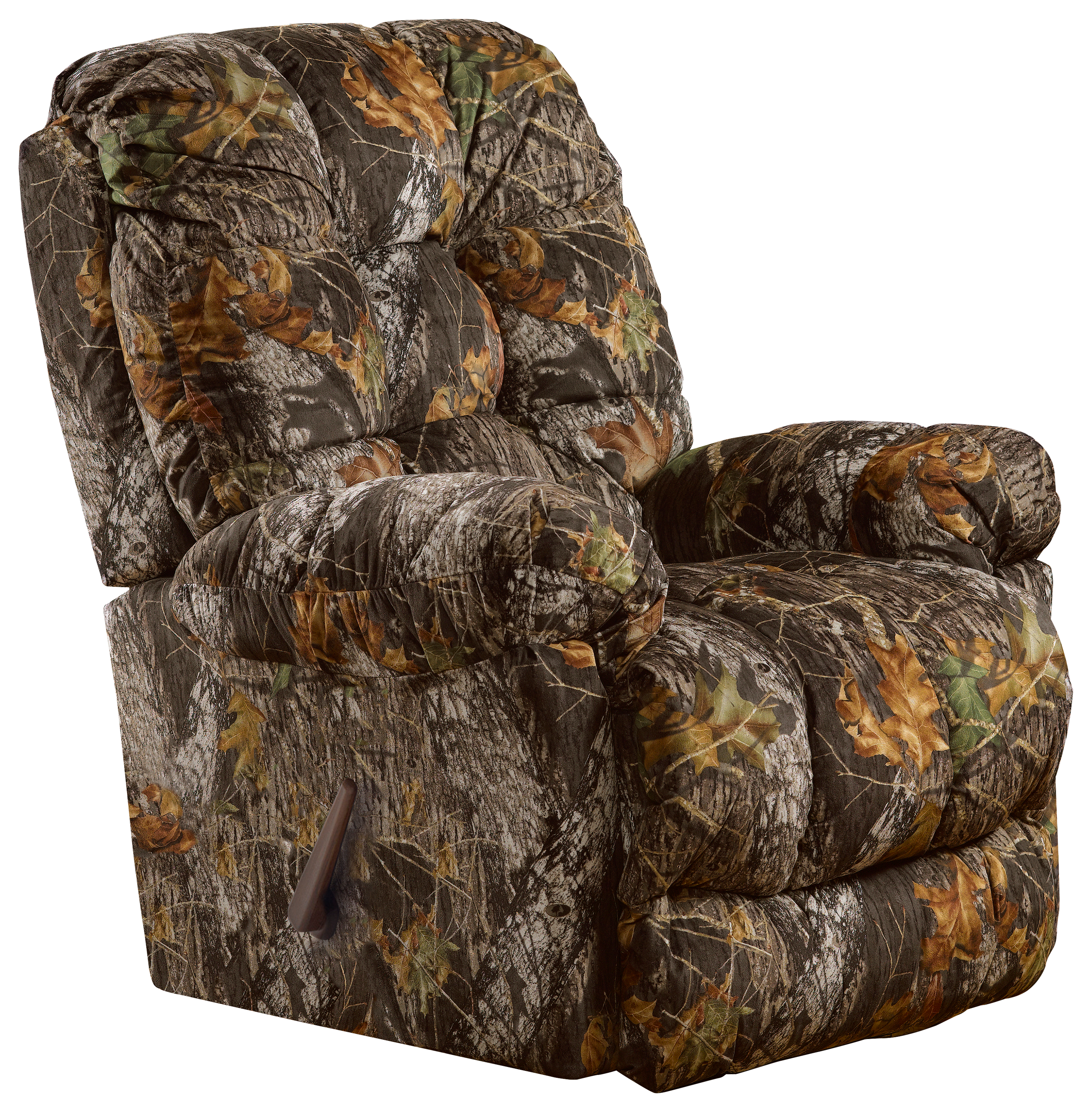 Best Home Furnishings Outdoorsman Max Furniture Collection Heat and Massage Rocker Recliner - Mossy Oak Break-Up
