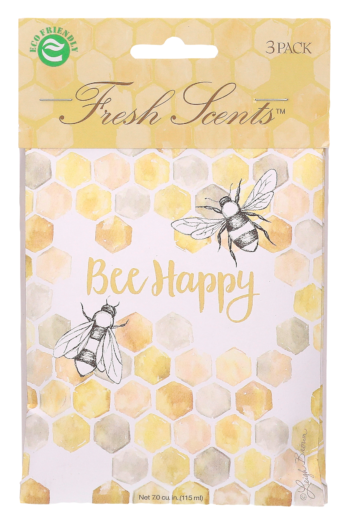Image of Fresh Scents Bee Happy Fragrance Sachet 3-Pack
