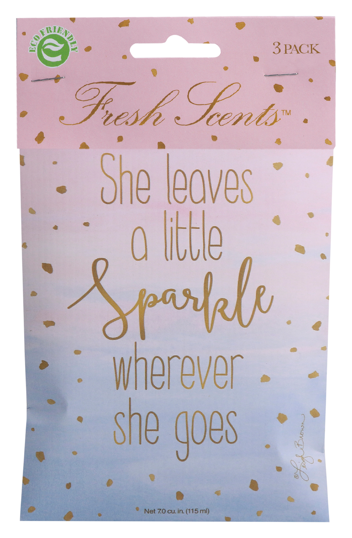 Image of Fresh Scents Little Sparkle Fragrance Sachet 3-Pack