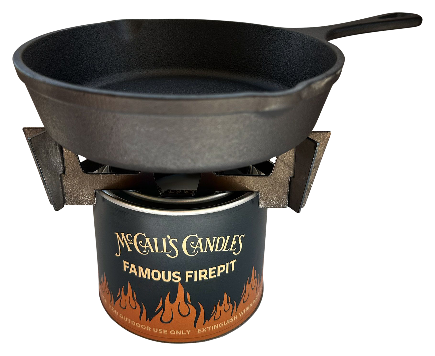 MCCALL'S Candles Famous Firepit Portable Bonfire and Skillet