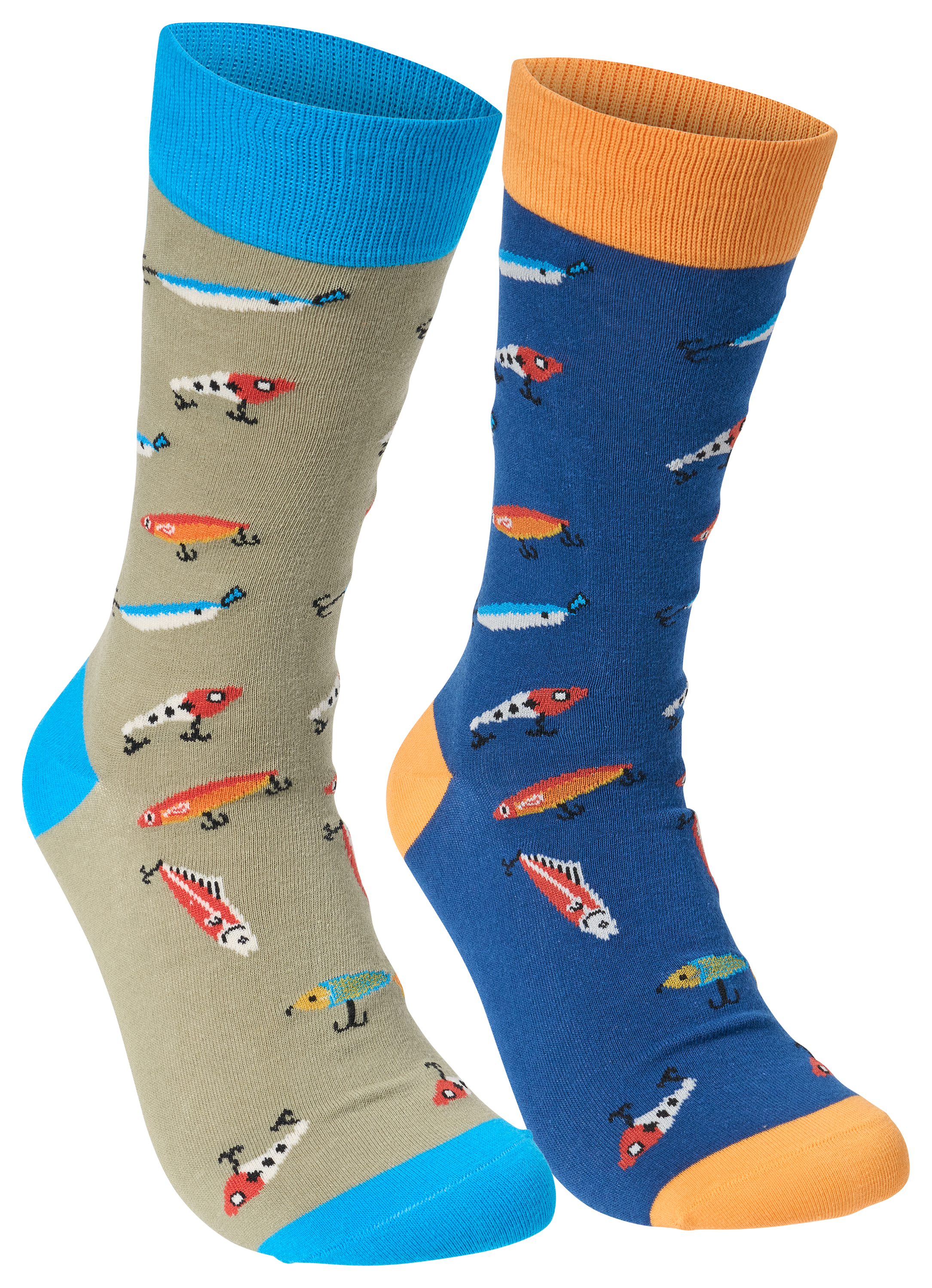 Image of RedHead Novelty Lightweight Crew Socks for Men 2-Pack