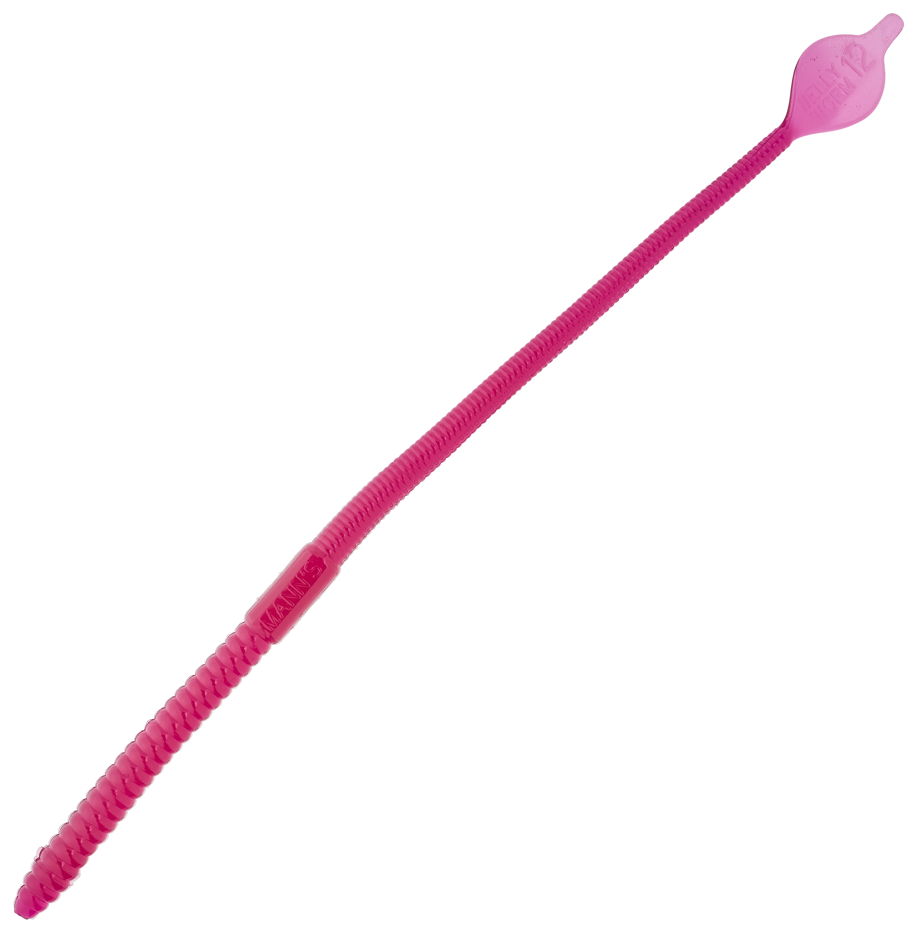 Image of "Mann's Jelly Worm - Grape - 12"""