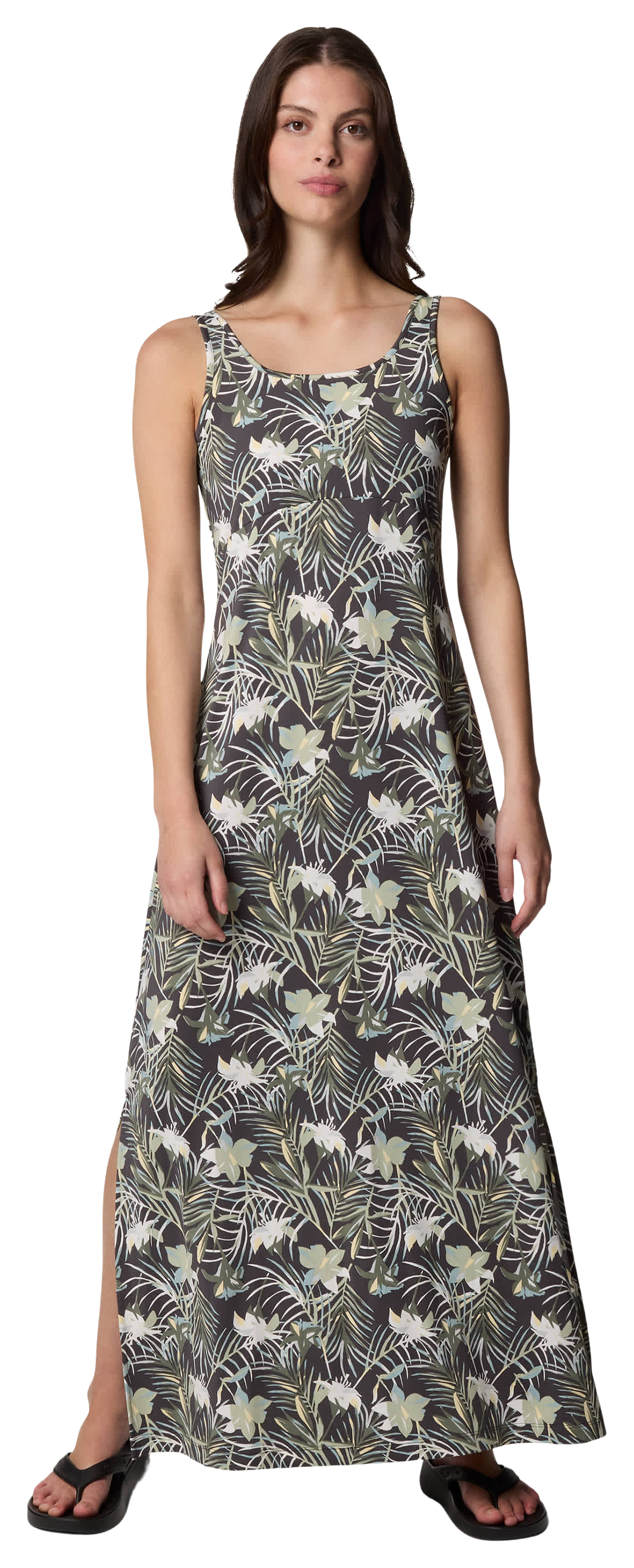 Image of Columbia Freezer Maxi Dress for Ladies - Cypress Tropicfield