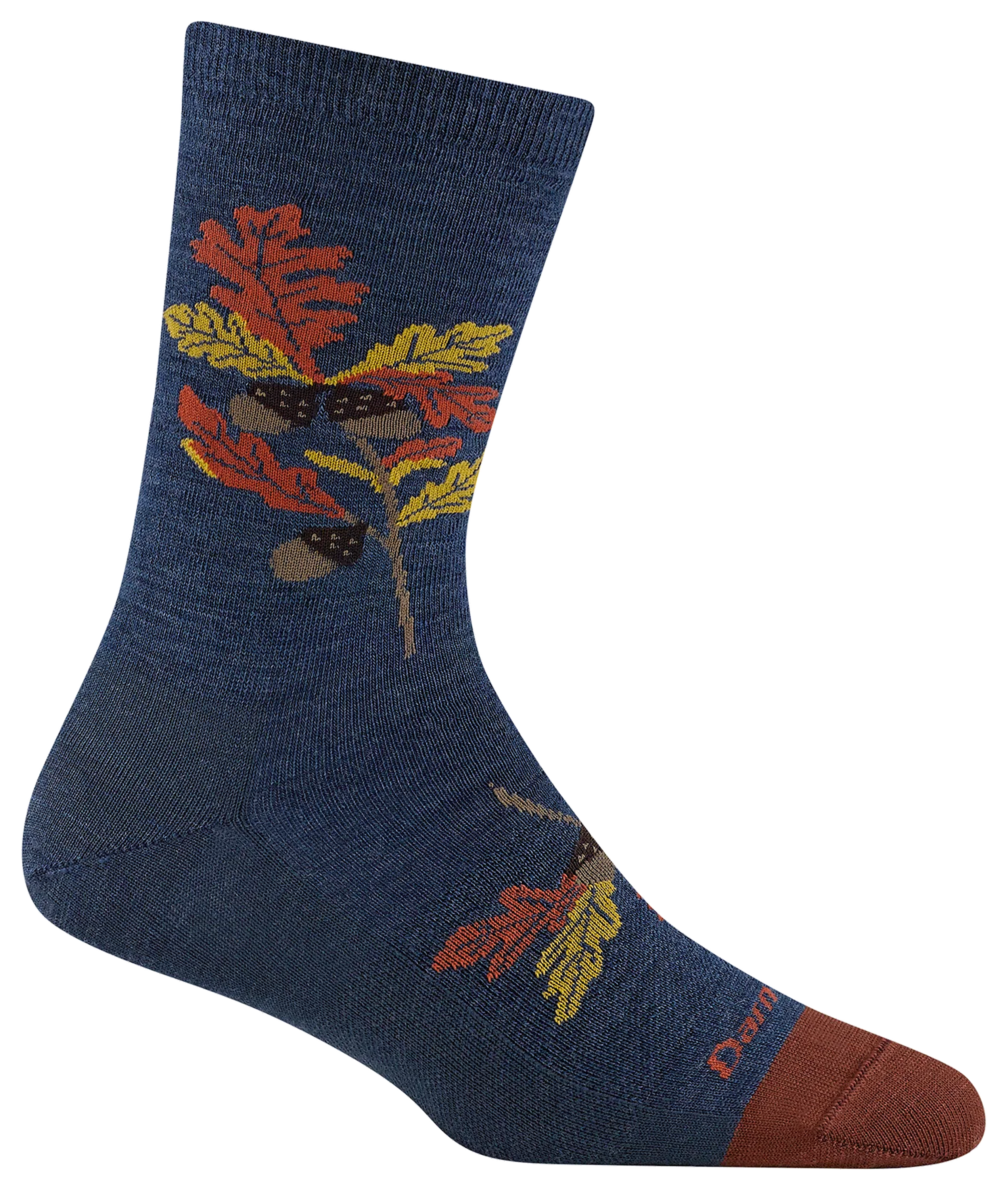 Image of Darn Tough Blossom Crew Lightweight Lifestyle Socks - Oak Denim - M