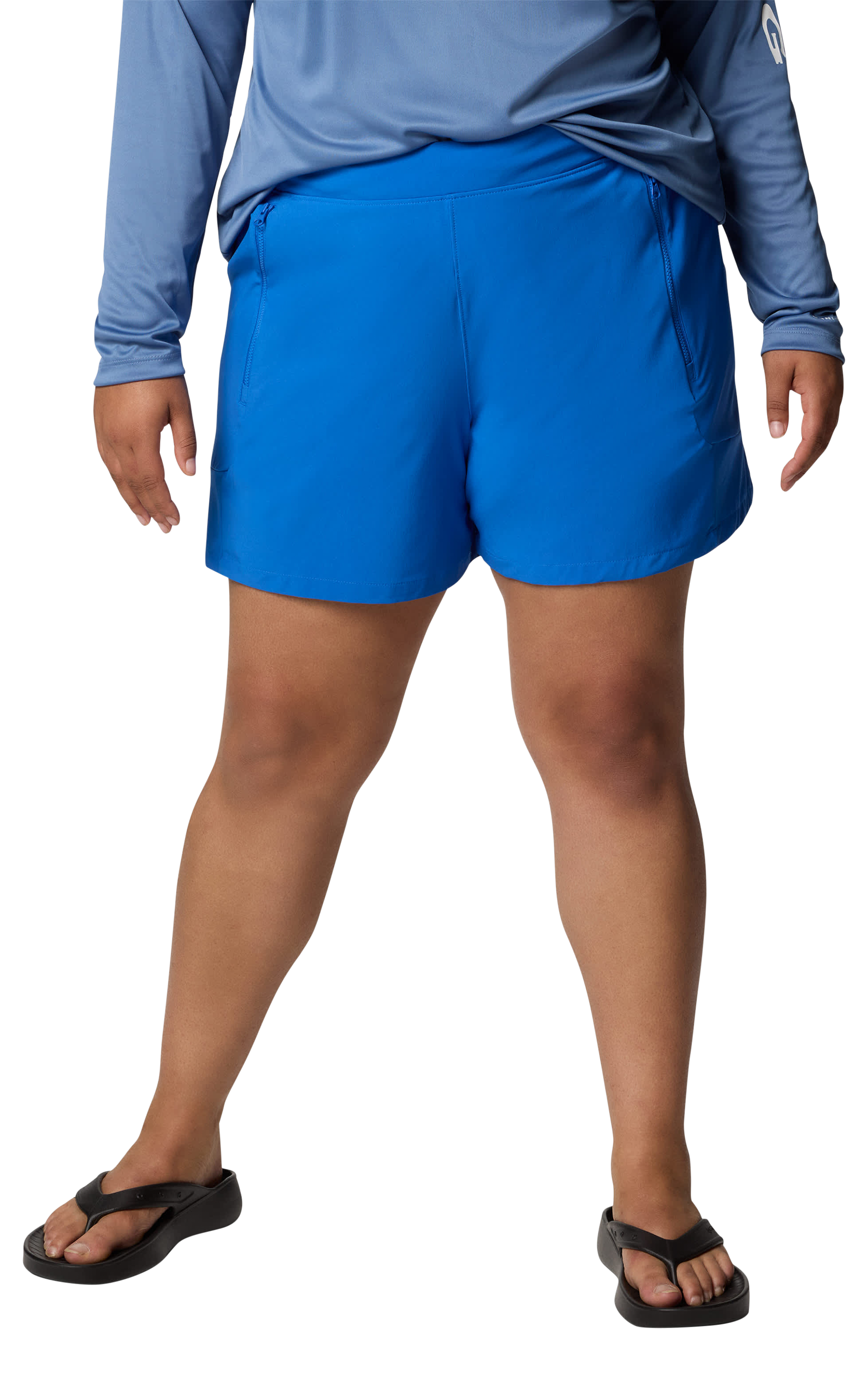 Image of Columbia PFG Tidal III Shorts for Ladies - Vivid Blue