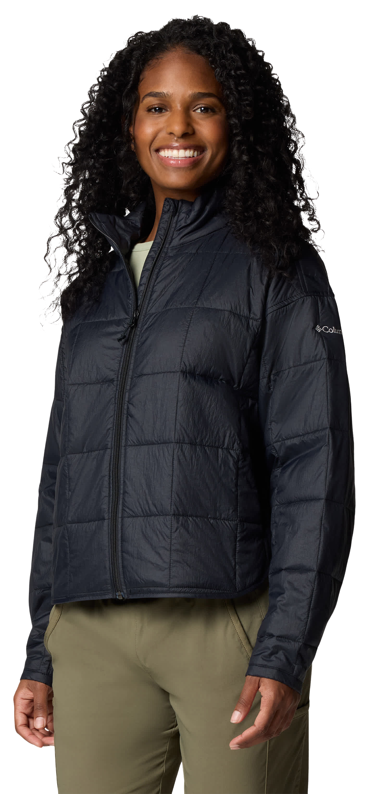 Image of Columbia Sienna Hill Quilted Jacket for Ladies - Black - M