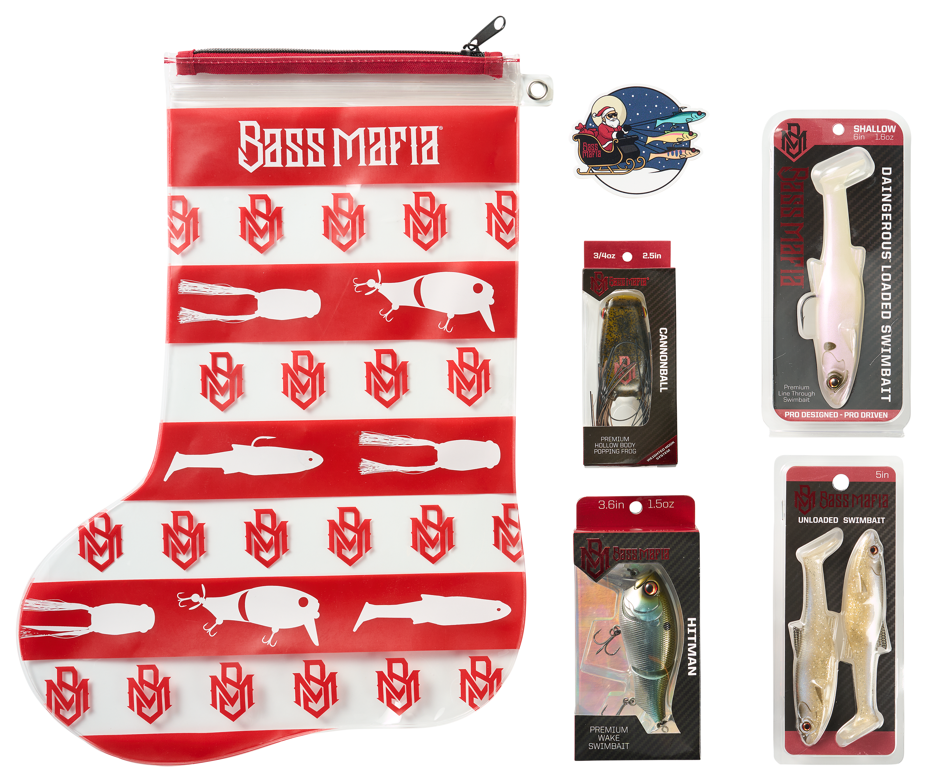 Image of Bass Mafia Money Bag Stocking Lure Kit