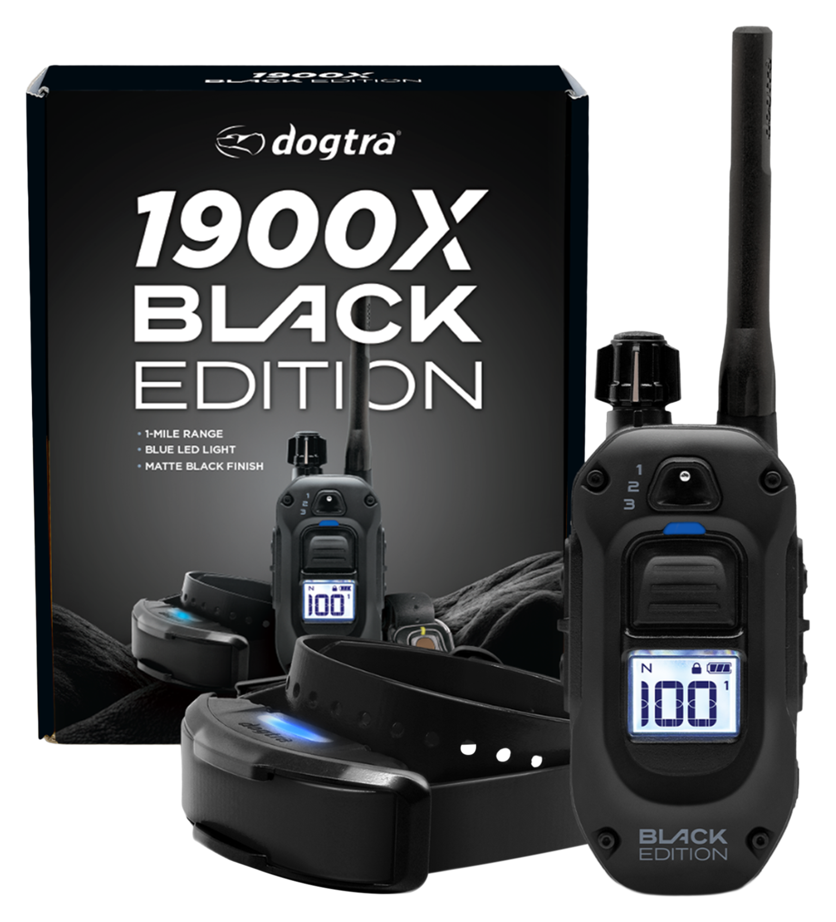 Dogtra Dogtra 1900X Black Edition 1-Dog Unit E-Collar Remote Training System - $279.98 at Bass Pro Shops