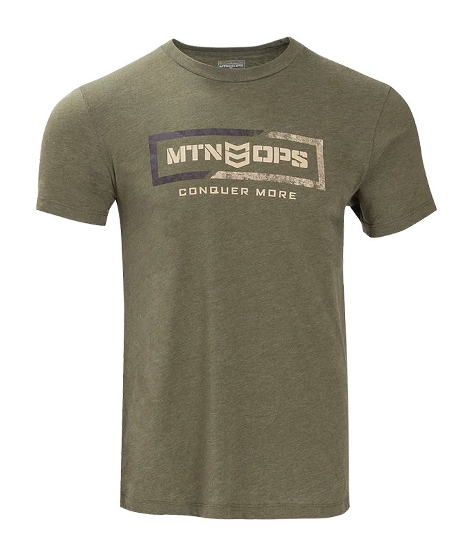Image of MTN Ops Sprint Short-Sleeve T-Shirt - Heather Green