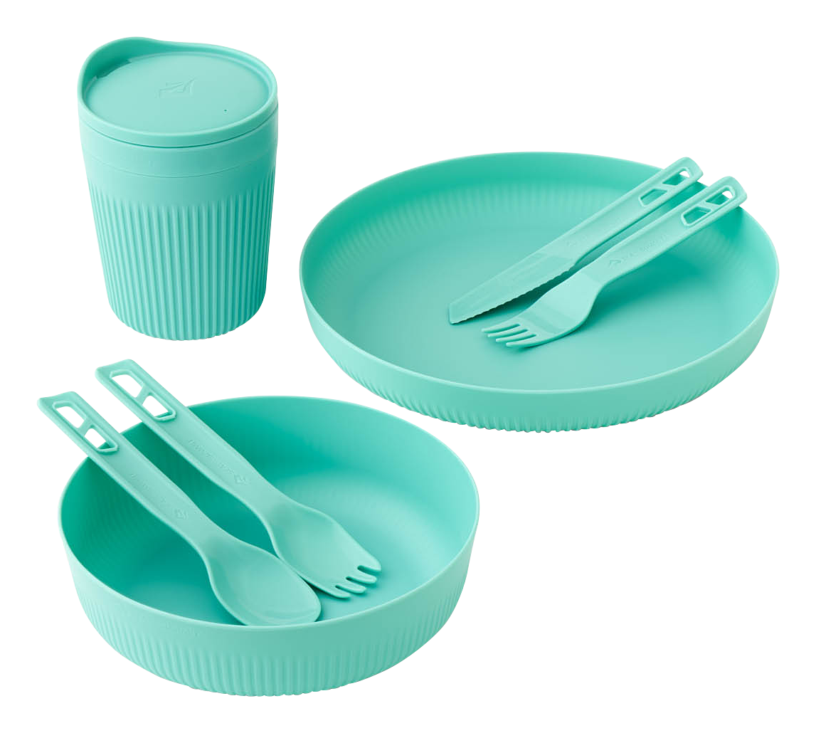 Image of Sea to Summit Passage 7-Piece Dinnerware Set - Aqua Sea