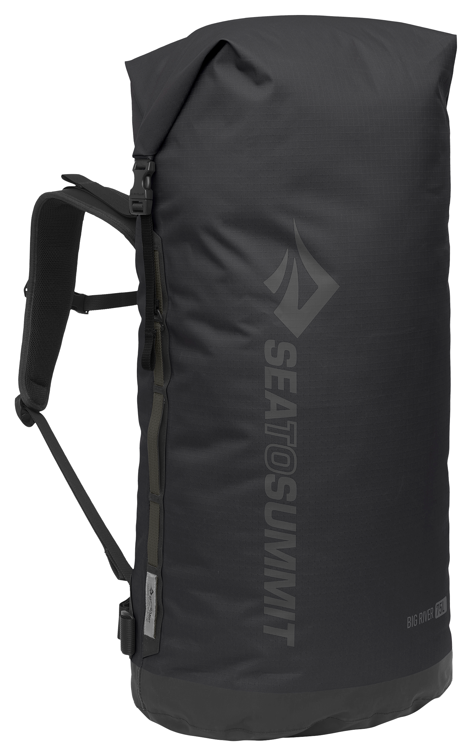 Image of Sea to Summit Big River Dry Backpack - 75L - Jet Black