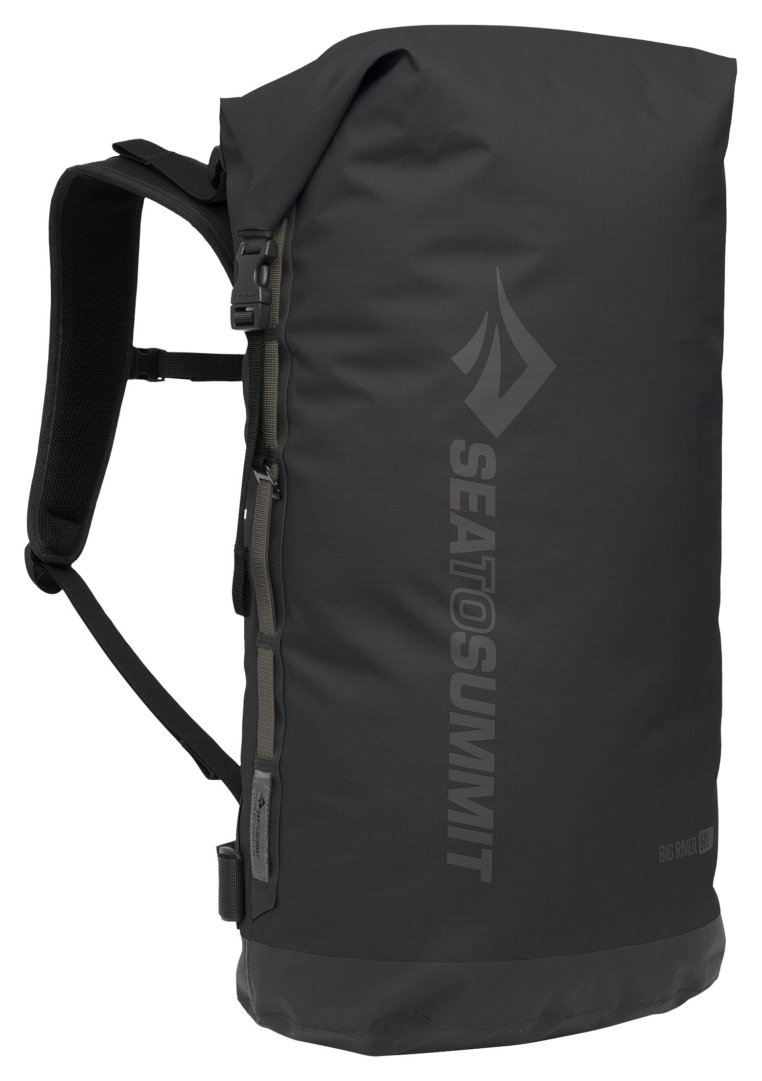 Image of Sea to Summit Big River Dry Backpack - 50L - Jet Black
