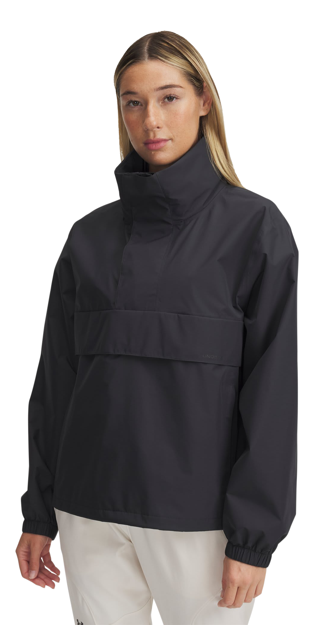 Image of Under Armour Cloudstrike Anorak Jacket for Ladies - Anthracite/Reflective - XS