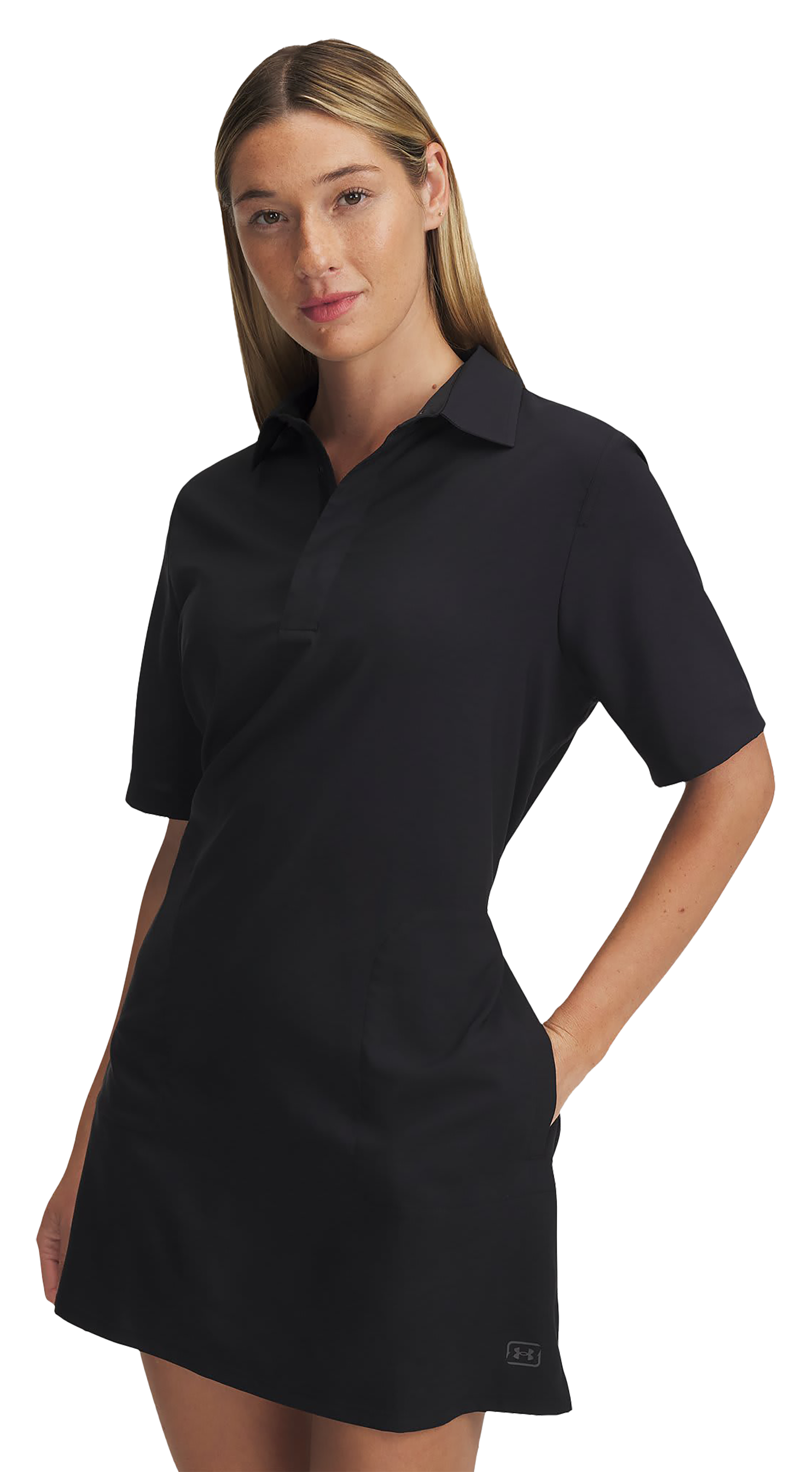 Image of Under Armour Fish Pro Hybrid Dress for Ladies - Black/Castlerock - XXL