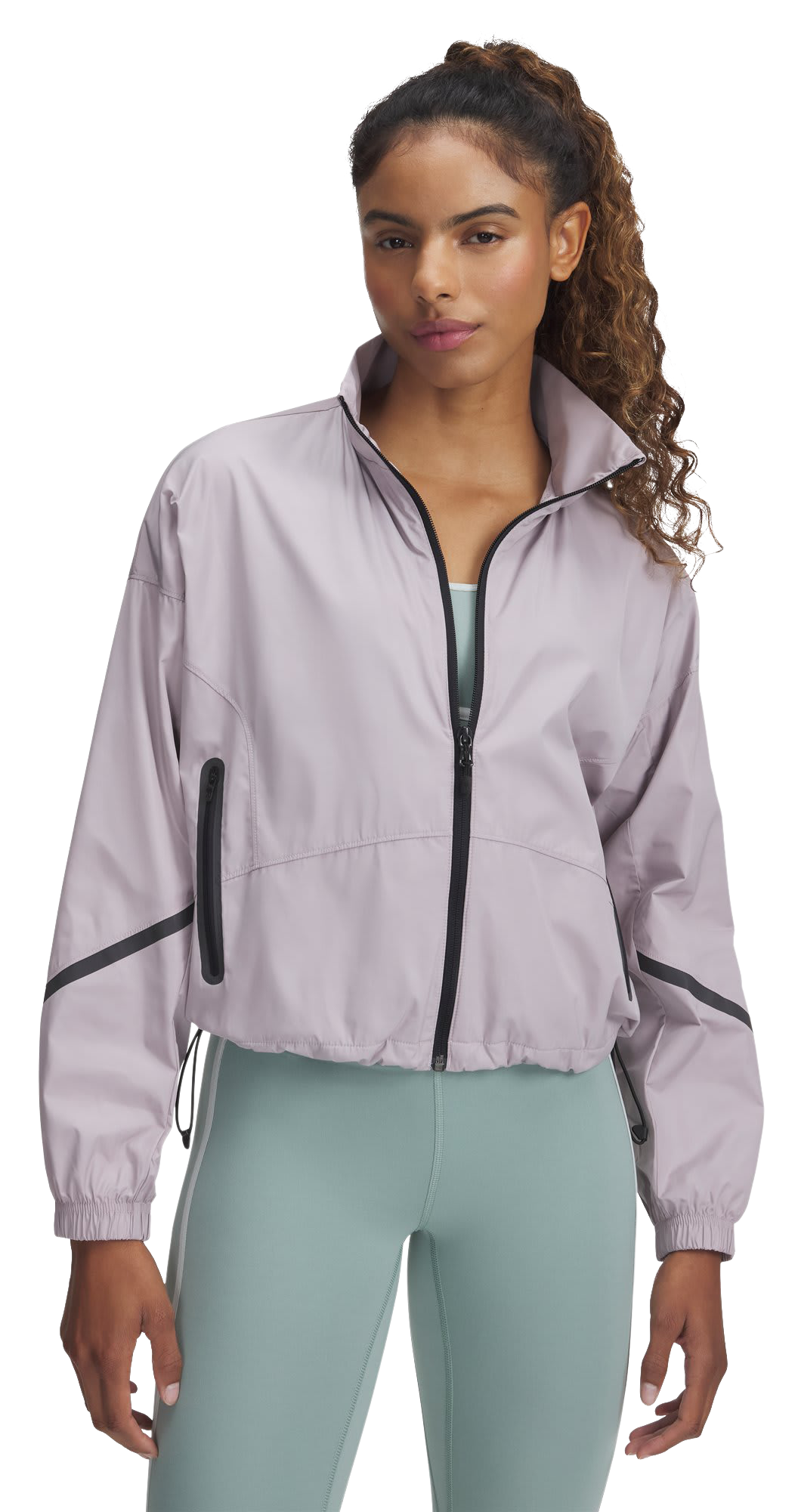 Image of Under Armour Unstoppable Woven Sheen Jacket for Ladies