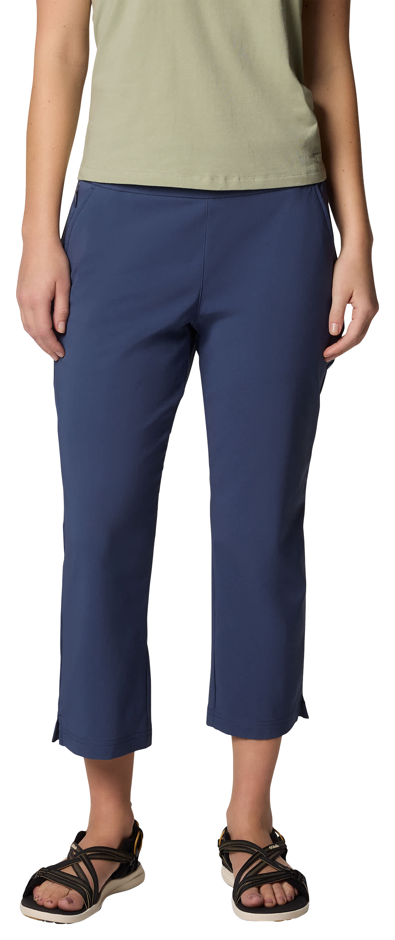 Image of Columbia All Seasons Capri Pants for Ladies - Nocturnal