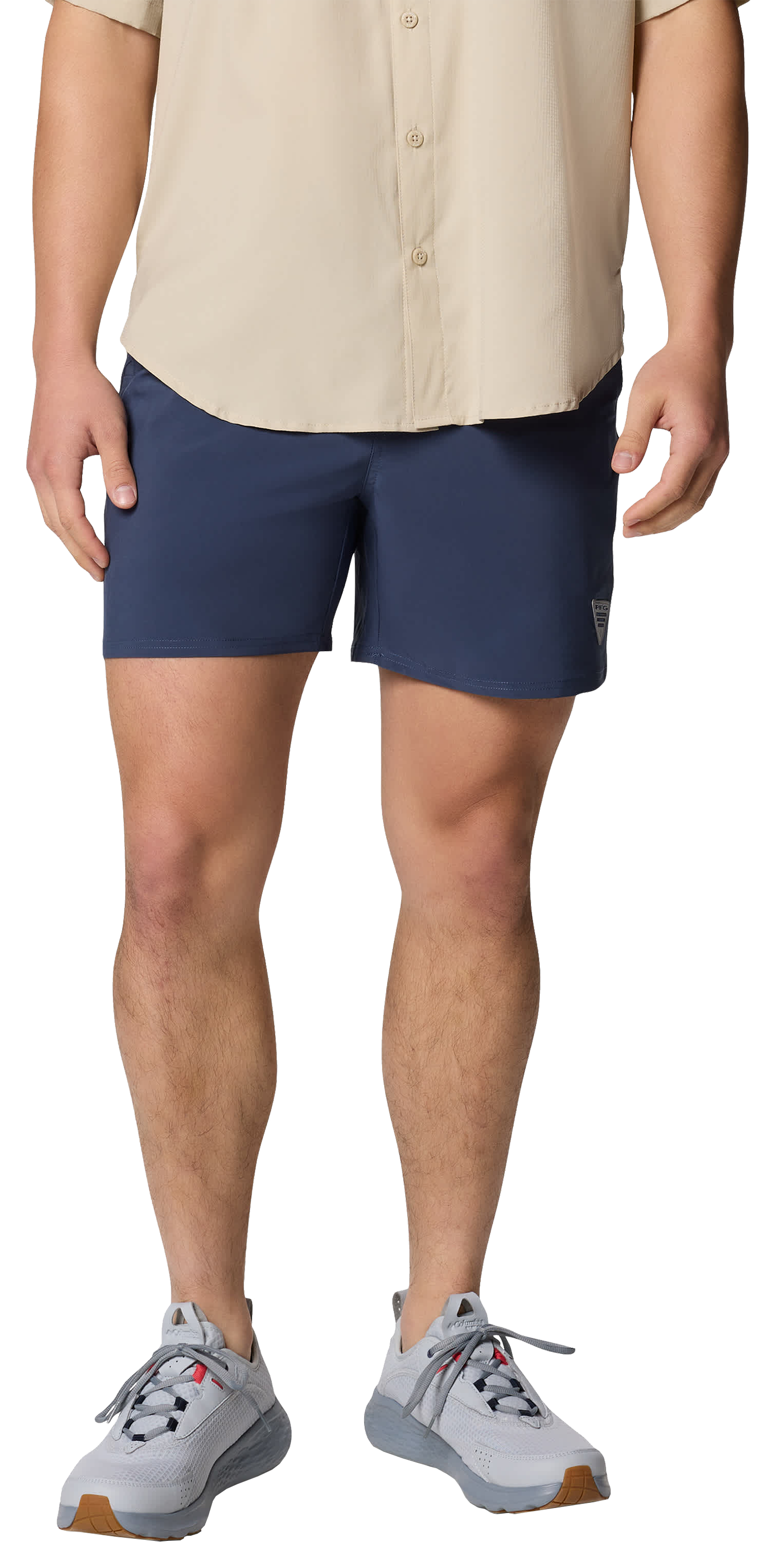 Image of Columbia Terminal Roamer Stretch Shorts - Nocturnal