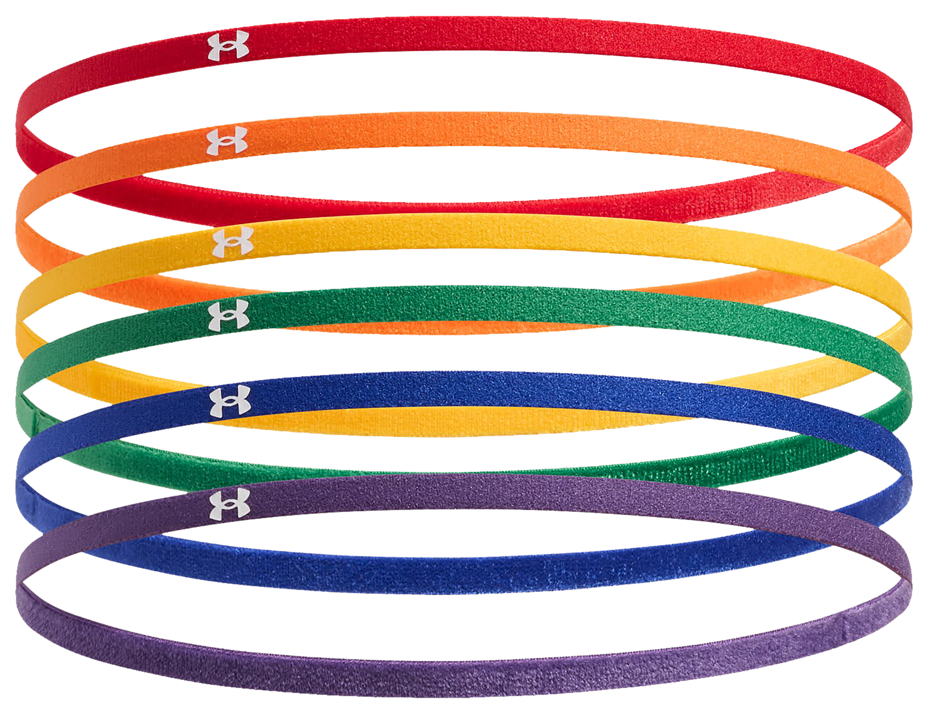 Image of Under Armour Mini Elastic Headbands 6-Pack