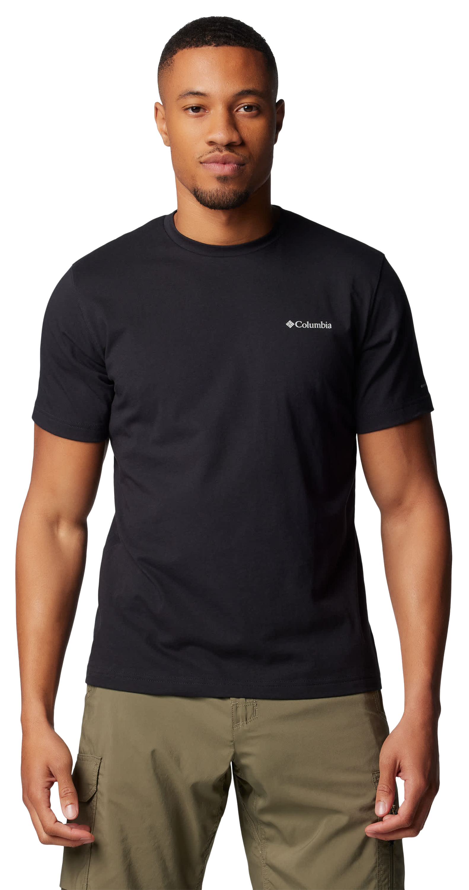 Image of Columbia Thistletown Hills Short-Sleeve Shirt - Black - XLT