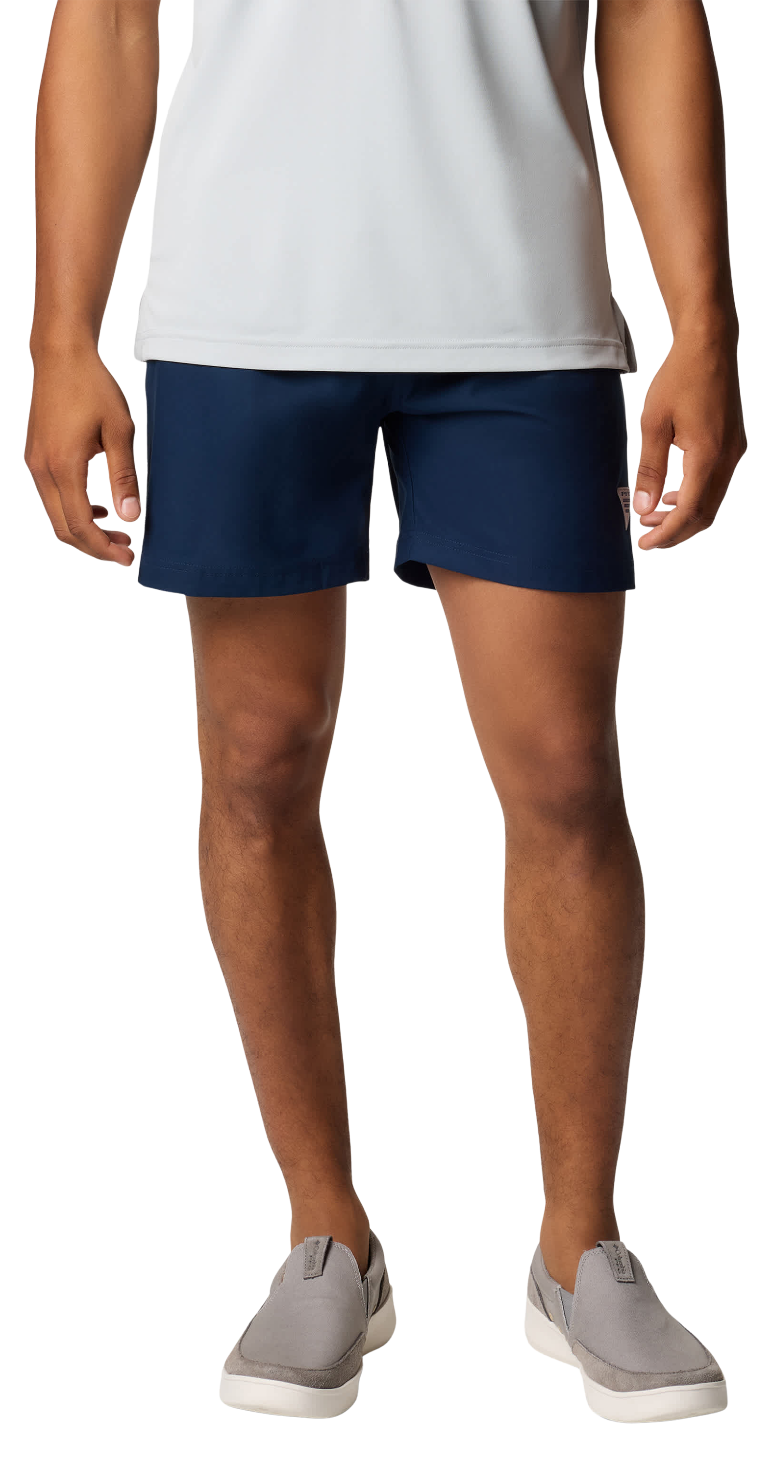 Image of Columbia PFG Rambler Swim Shorts - Collegiate Navy