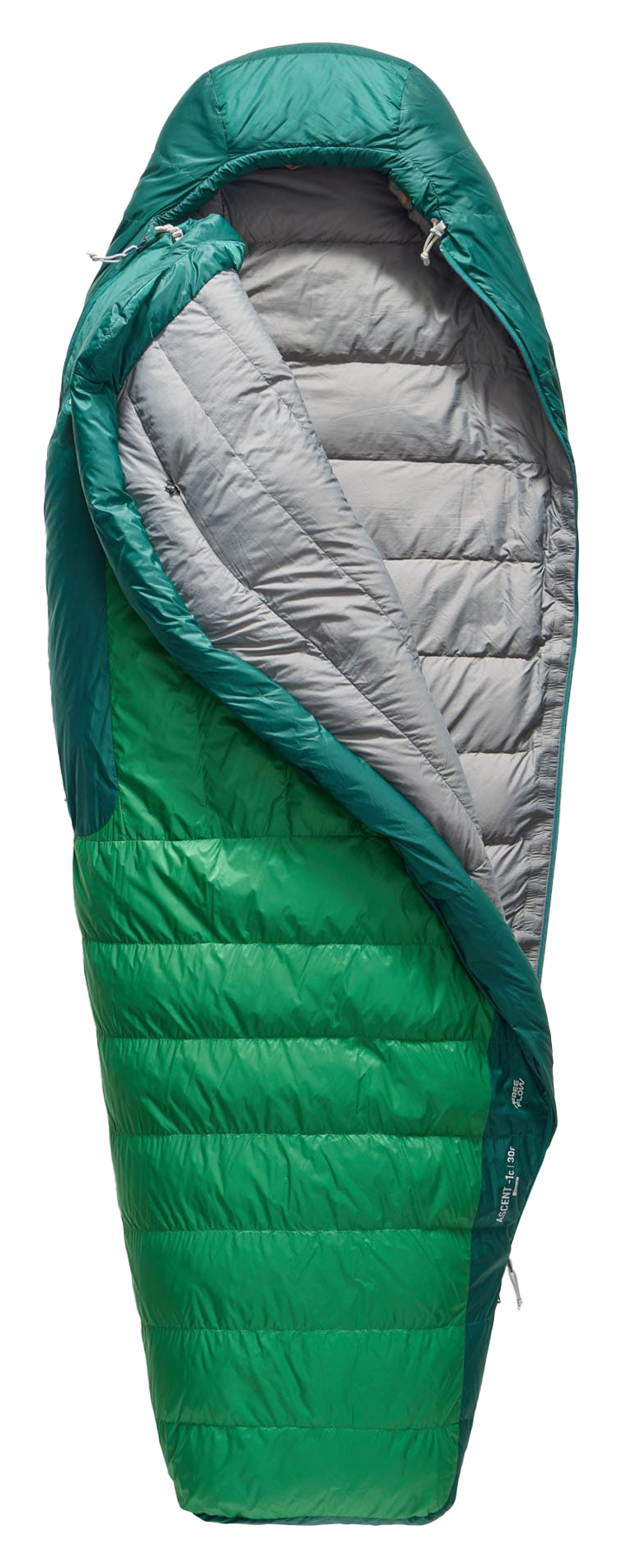 Image of Sea to Summit Ascent 30°F Down Sleeping Bag - Rain Forest - Regular